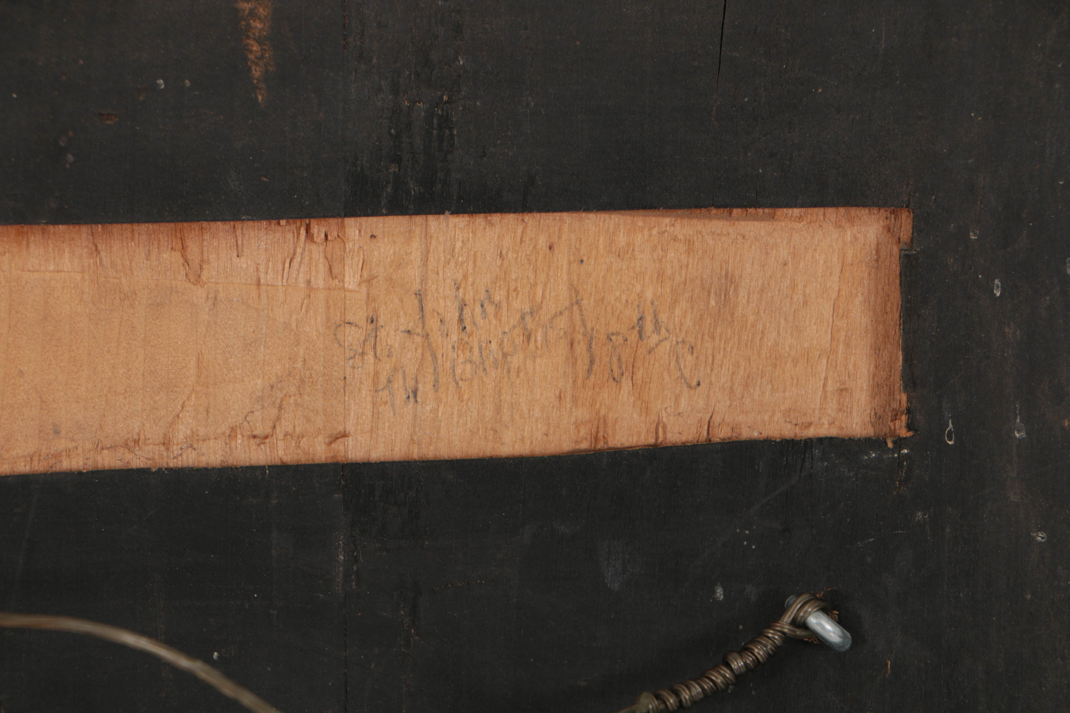 Antique Russian Icon of St. John the Baptist with Brass Riza