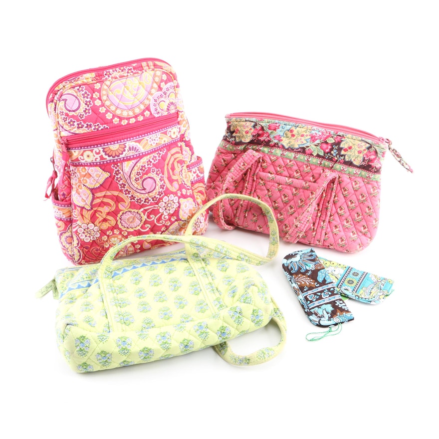 Vera Bradley Quilted Handbags, Backpack and Accessories