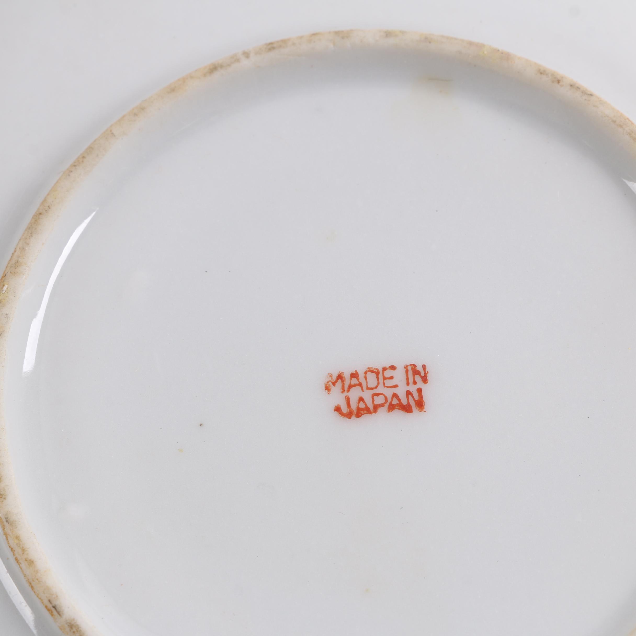 Vintage Japanese Teacups and Saucers Including Moriage Dragonware