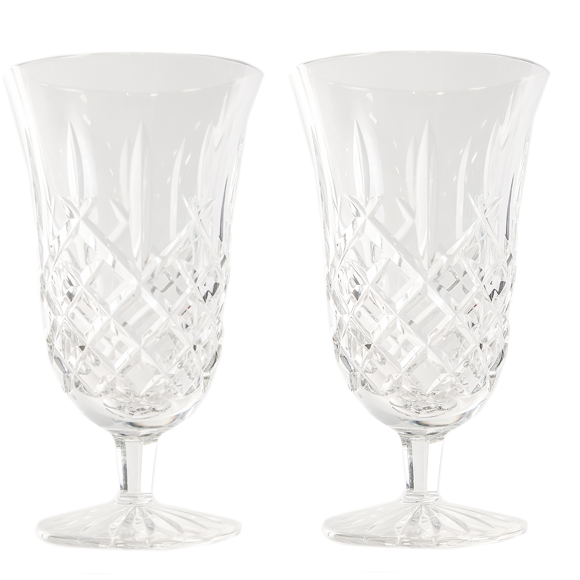 Waterford Crystal "Araglin" Stemmed Iced Tea Glasses