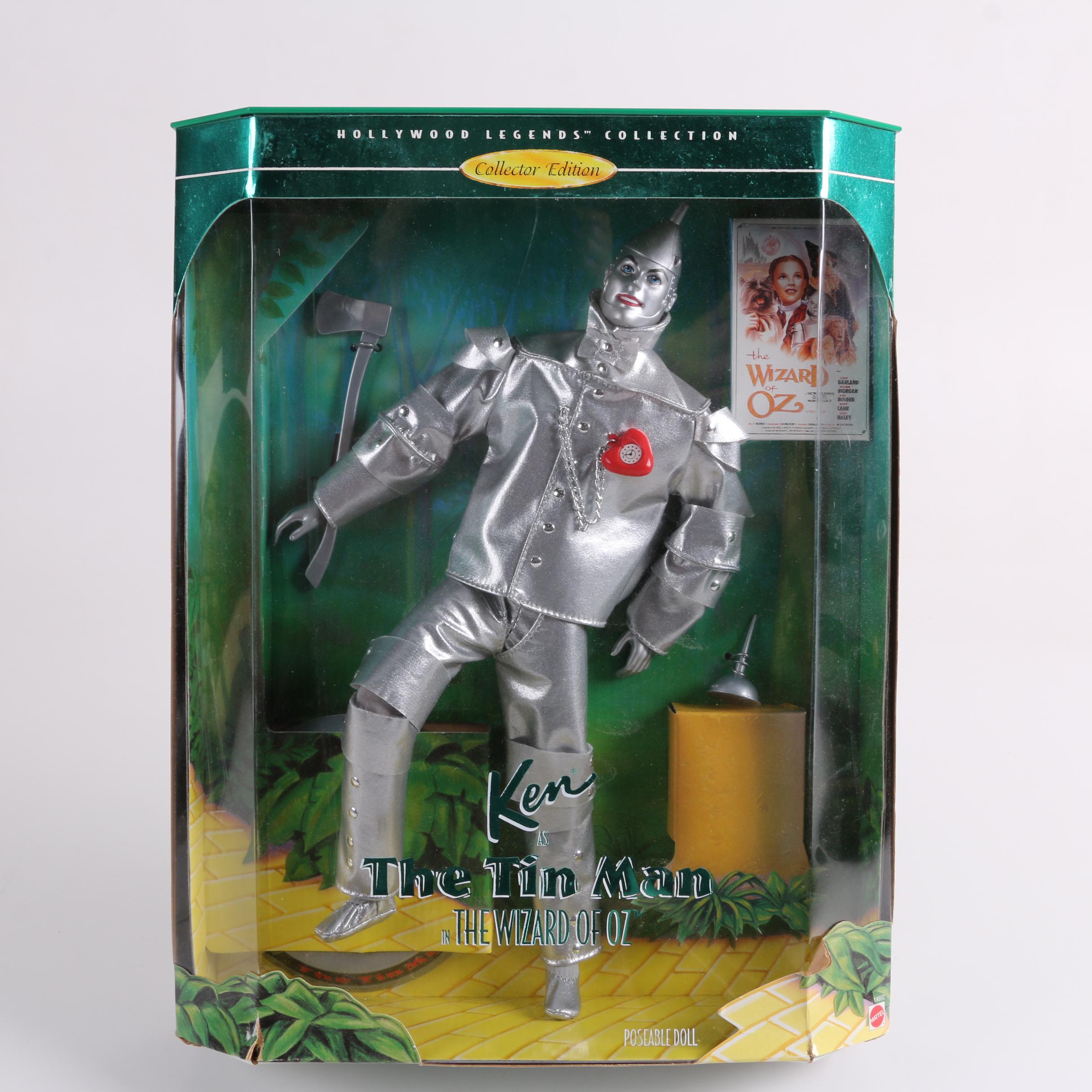 Mattel Ken Character Dolls Including "The Wizard of Oz" and "Gone with the Wind"