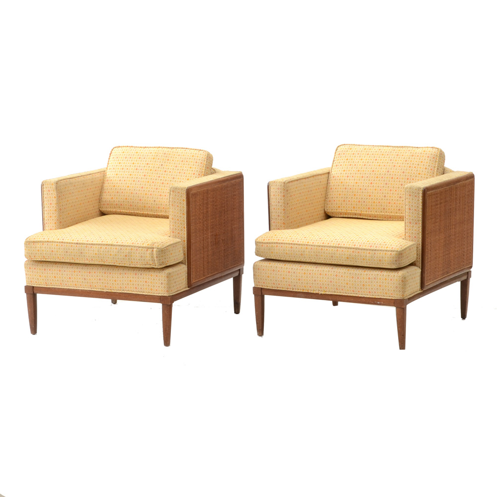 Pair of Mid Century Modern Club Chairs