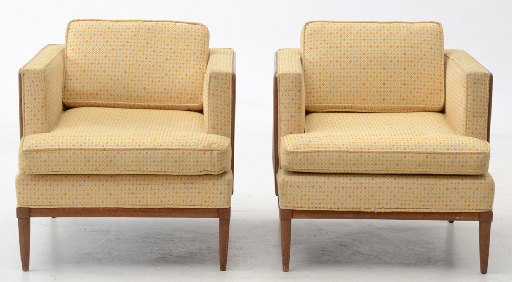 Pair of Mid Century Modern Club Chairs