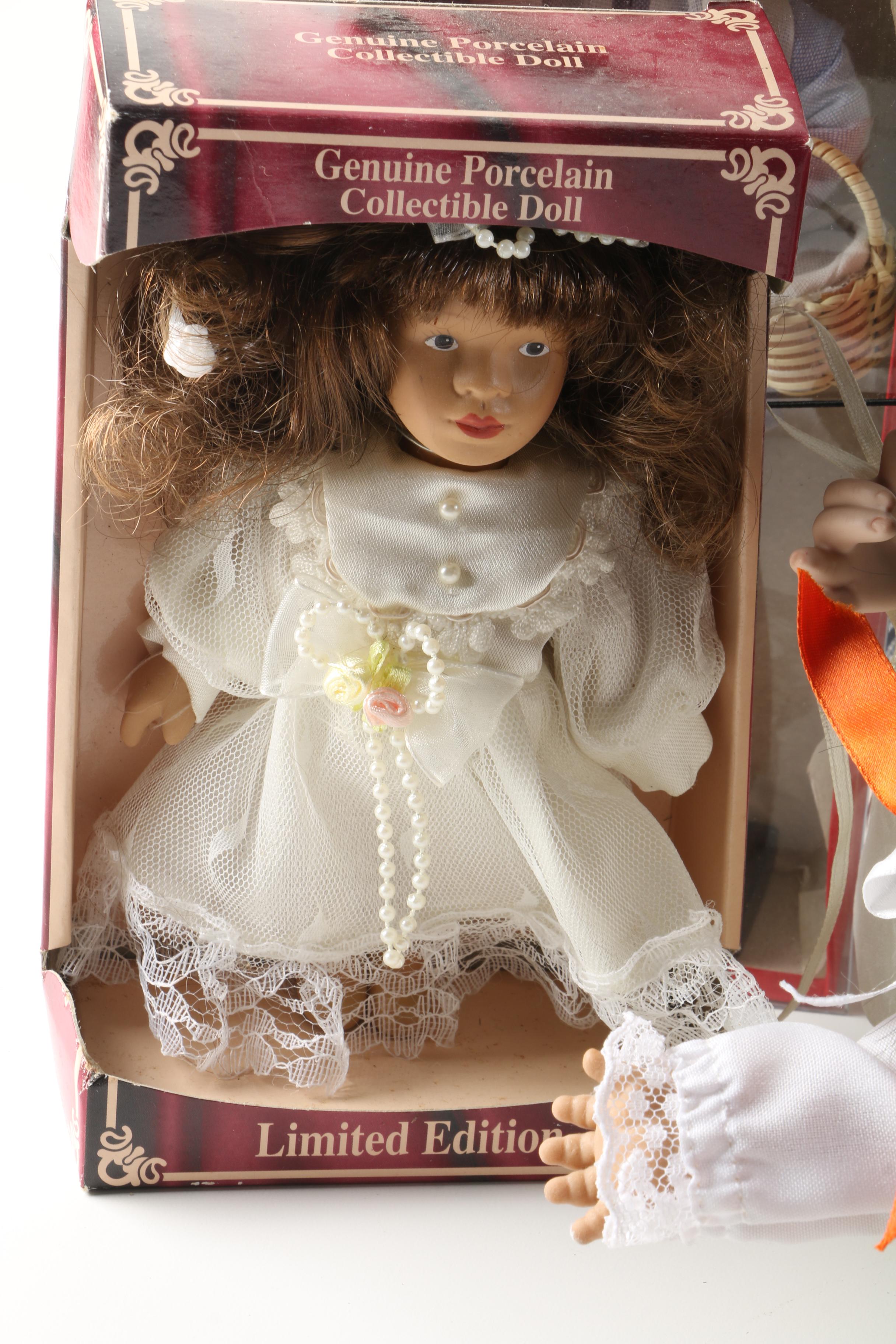 Vintage Porcelain Dolls Including Kultura and Muñeca Eny