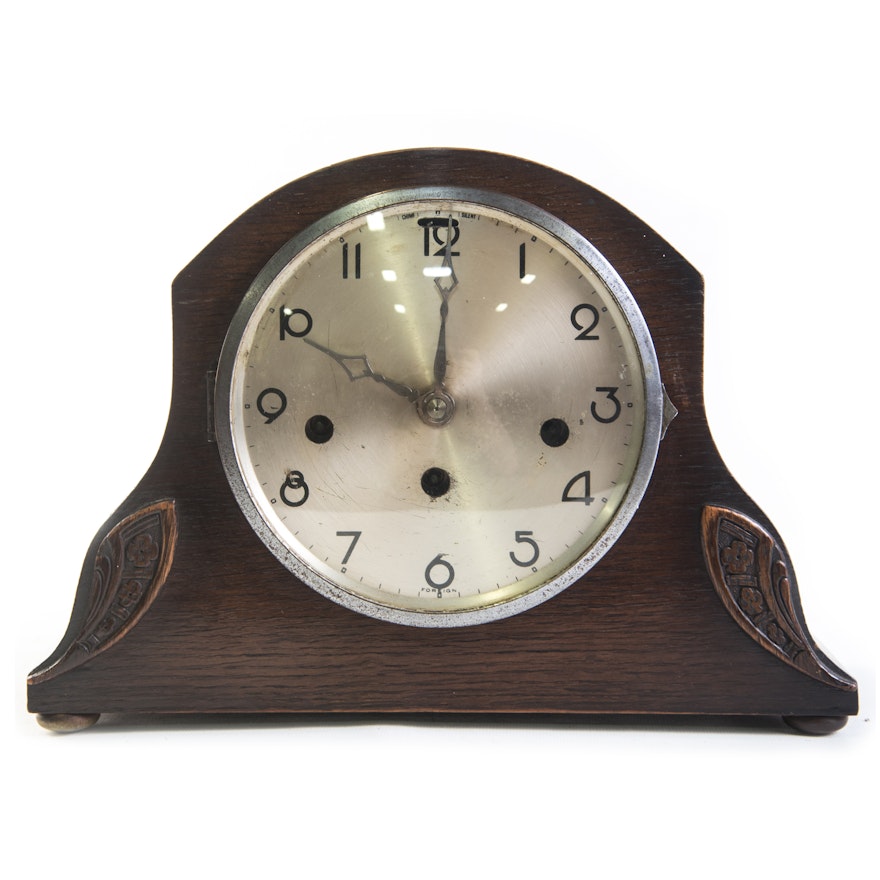 Vintage Art Deco Mantle Clock