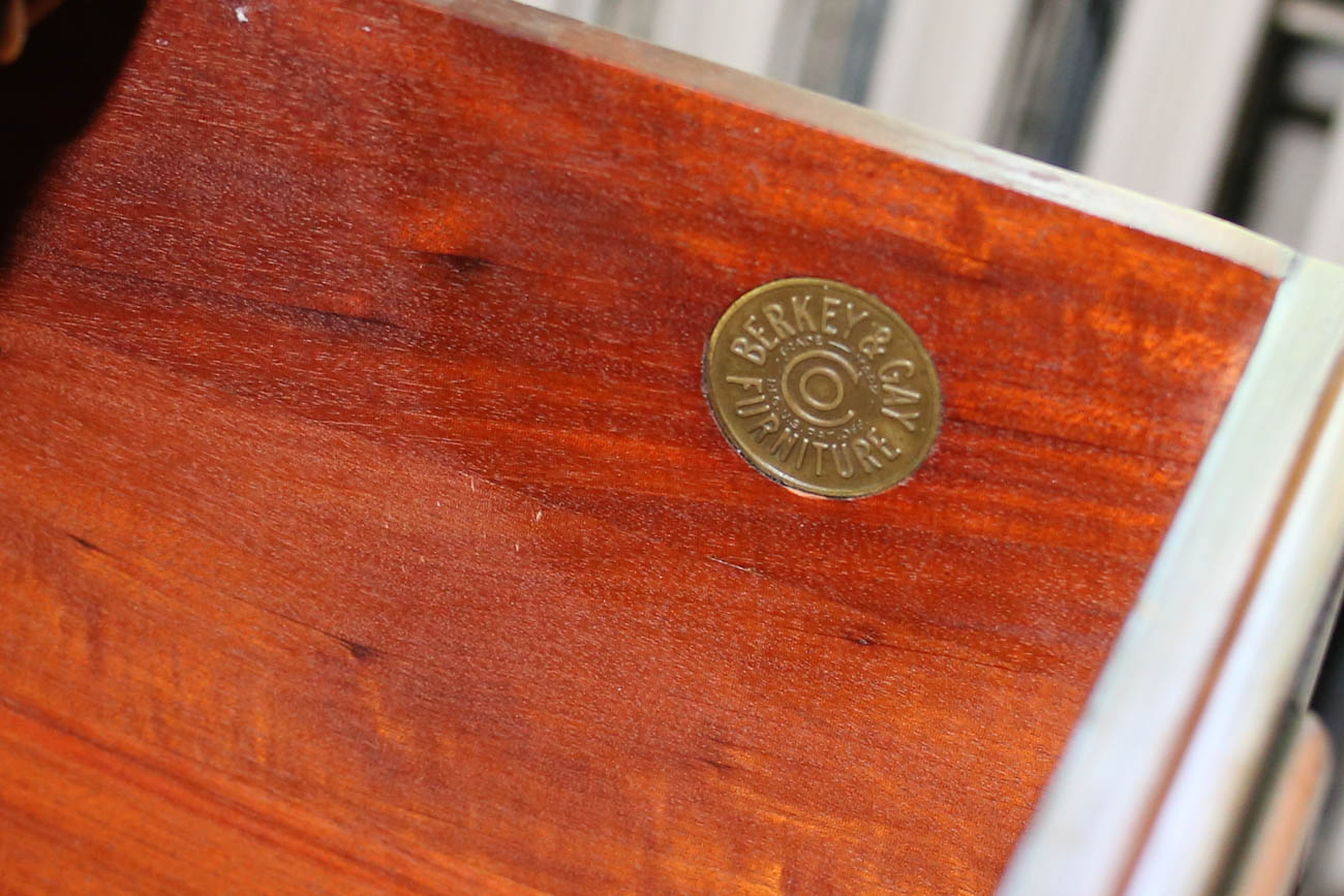 Vintage Display Cabinet by Berkey & Gay Furniture Company