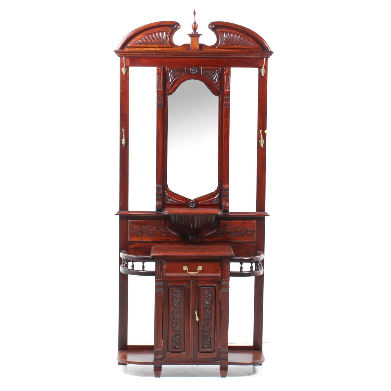 Antique Eastlake Hall Tree