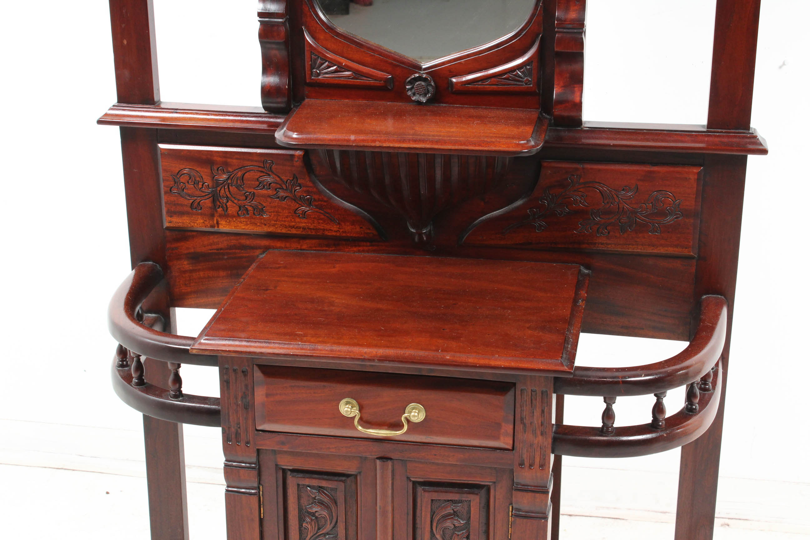 Antique Eastlake Hall Tree