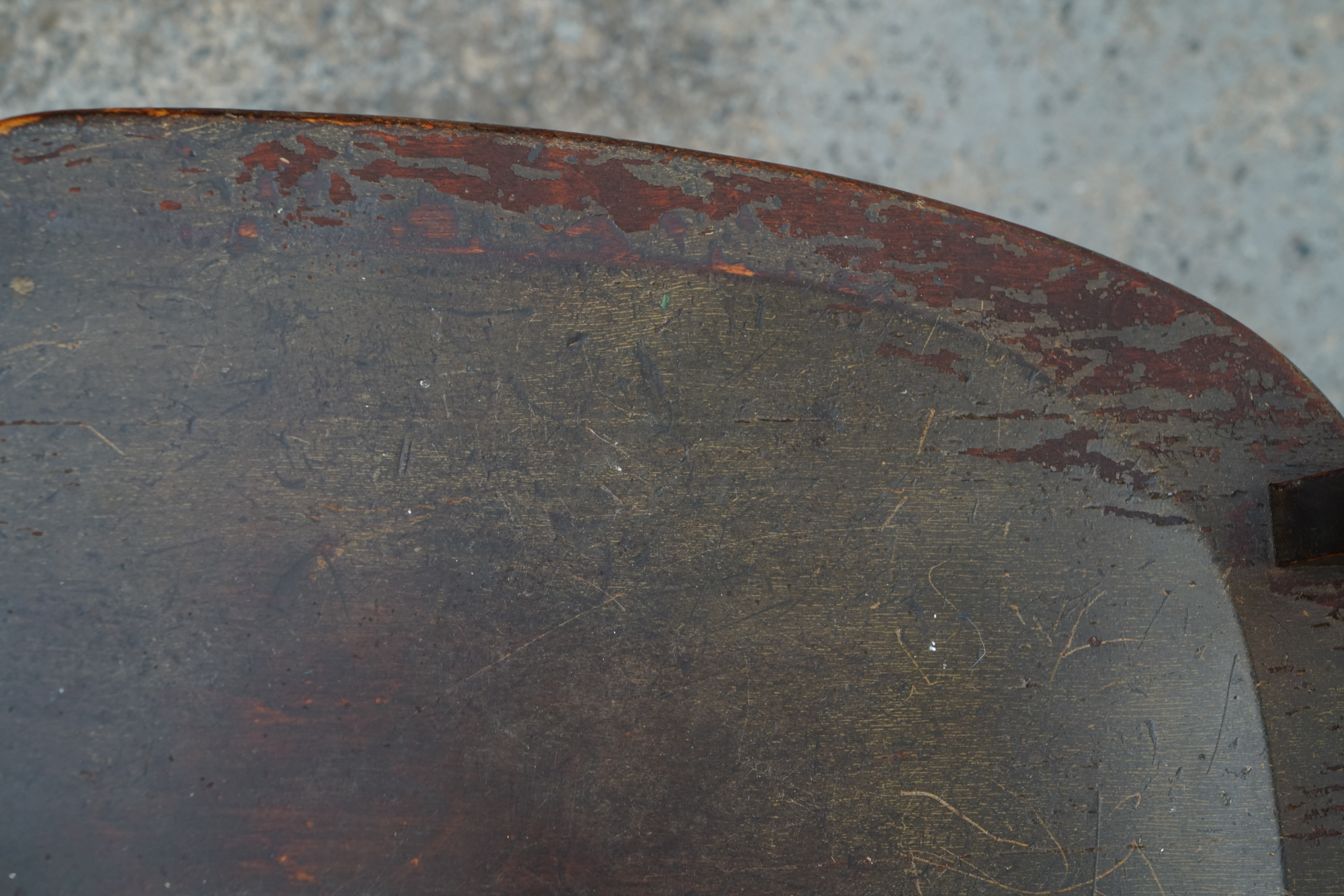 Vintage Green Man Carved Side Chair