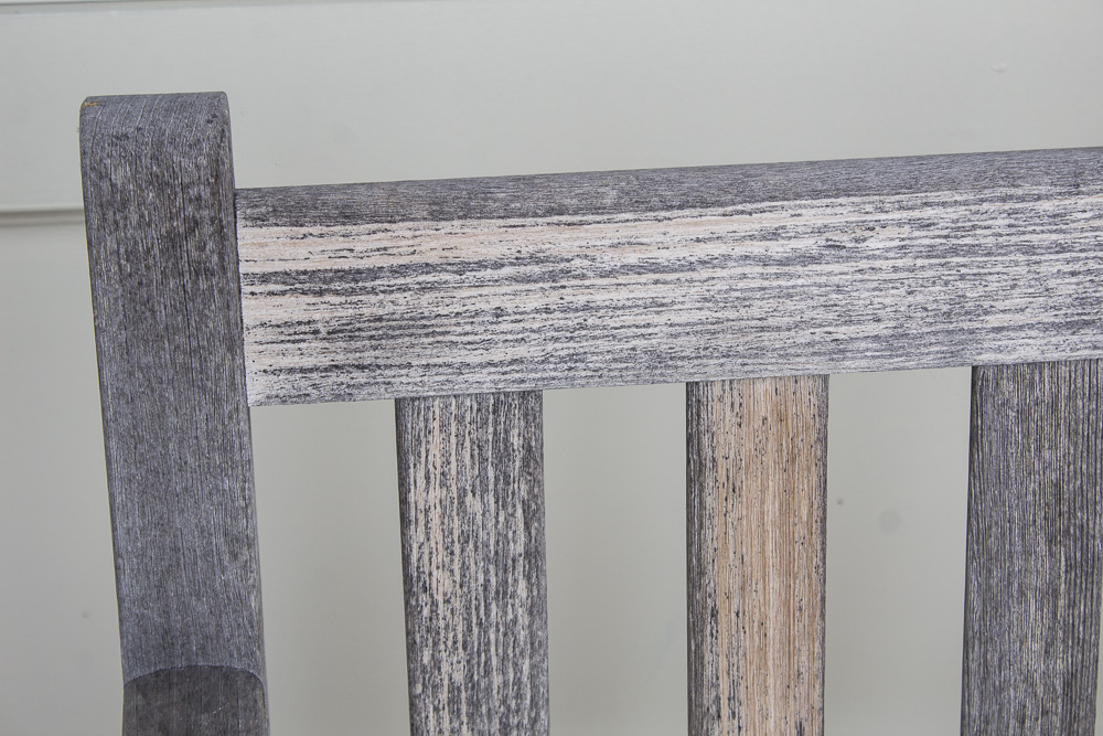 Vintage Smith & Hawken Teak Glider Bench