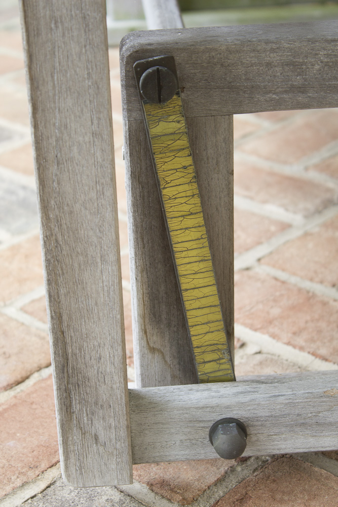 Vintage Smith & Hawken Teak Glider Bench