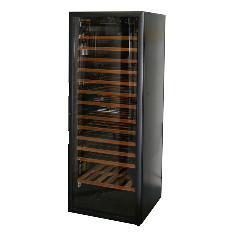 EuroCave Confort Vieillithèque Refrigerated Glass-Front Wine Cabinet