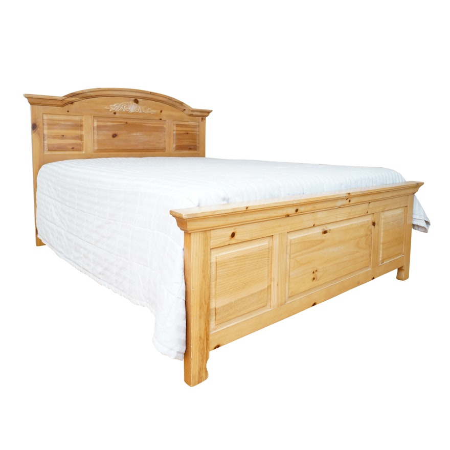 Pine Queen Size Bed Frame