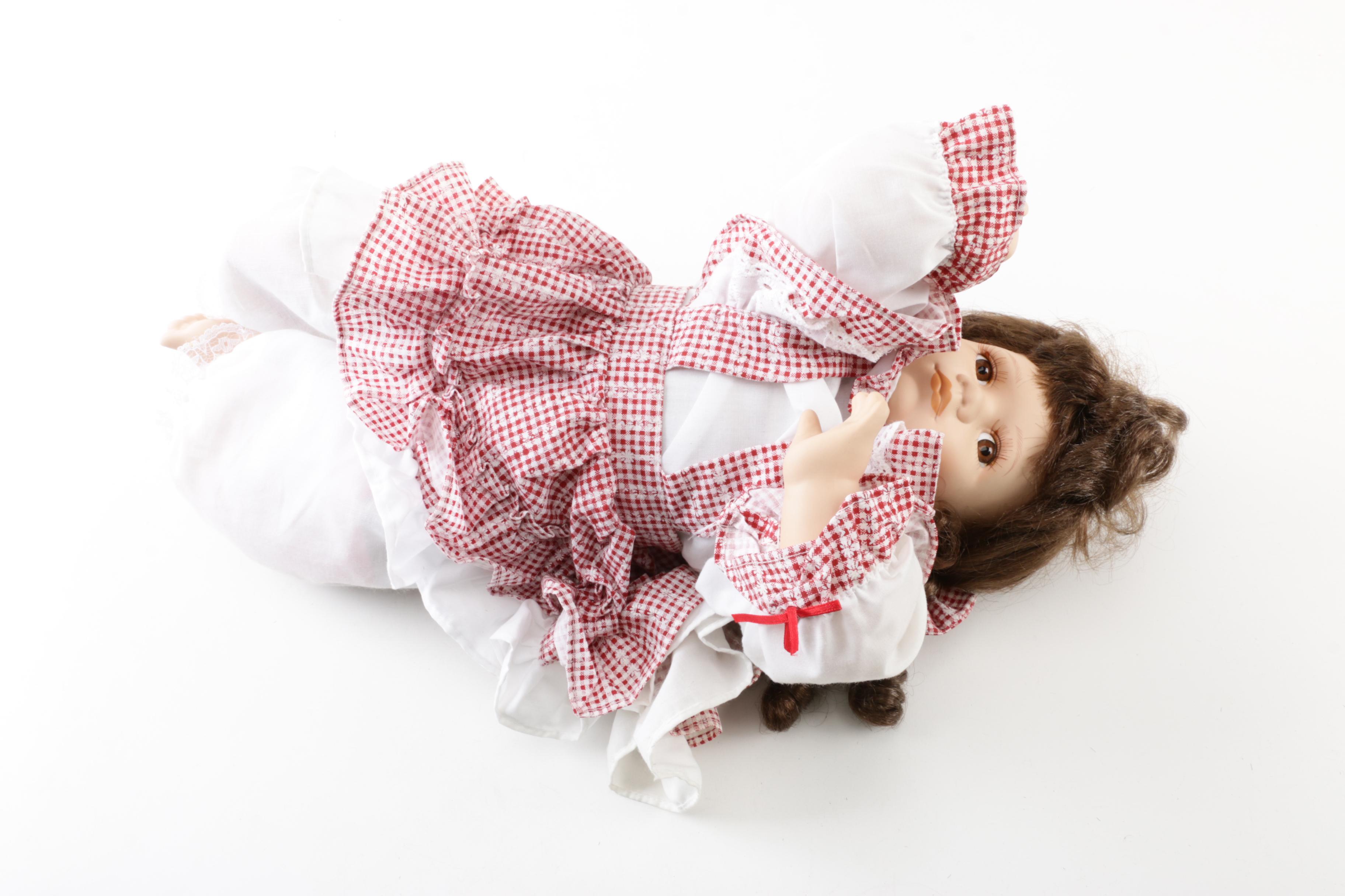 Vintage Victorian Style Porcelain Dolls