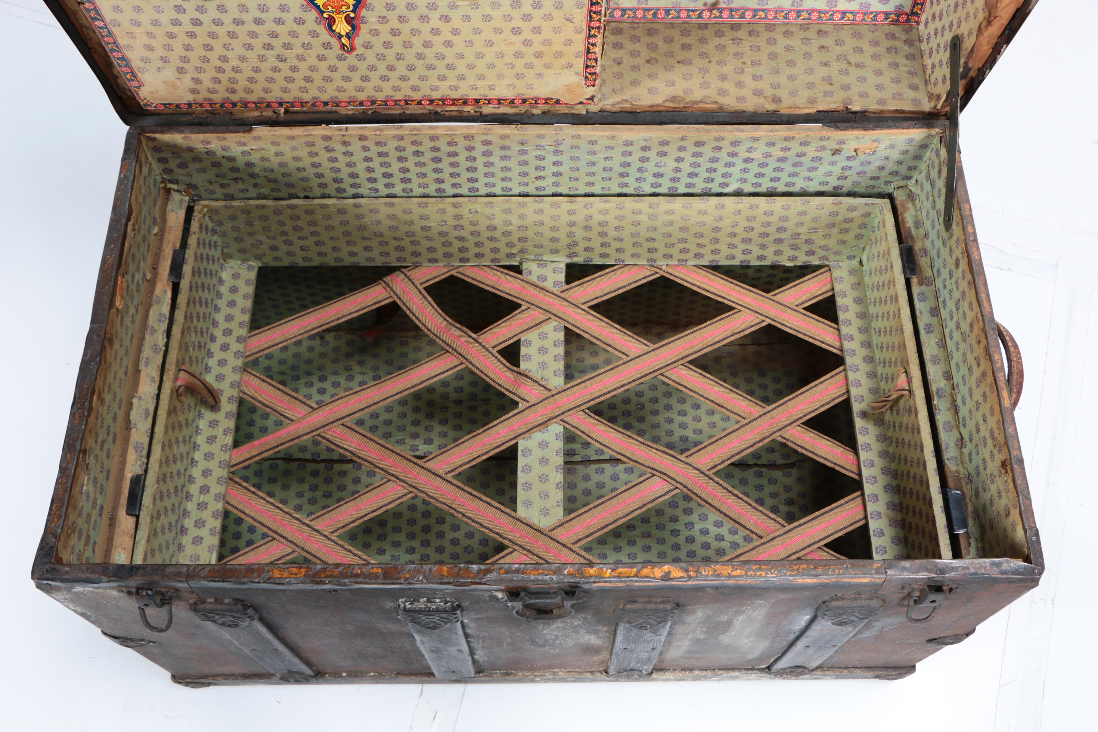 Antique Steamer Trunk