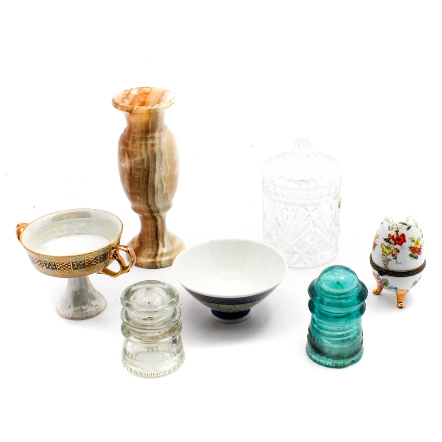 Glass and Ceramic Home Decor Collection