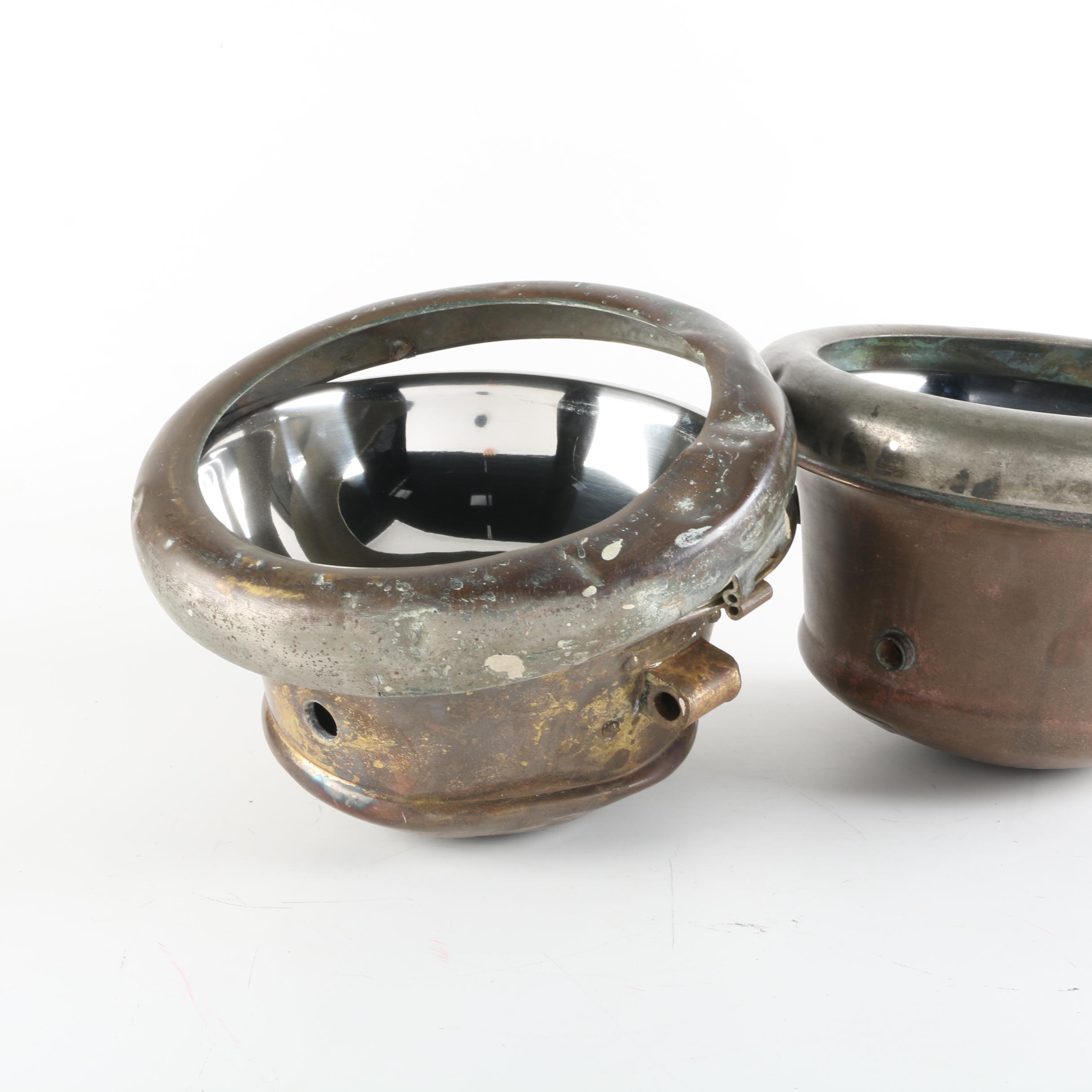 Early 20th Century Automotive Headlamp Housings and More