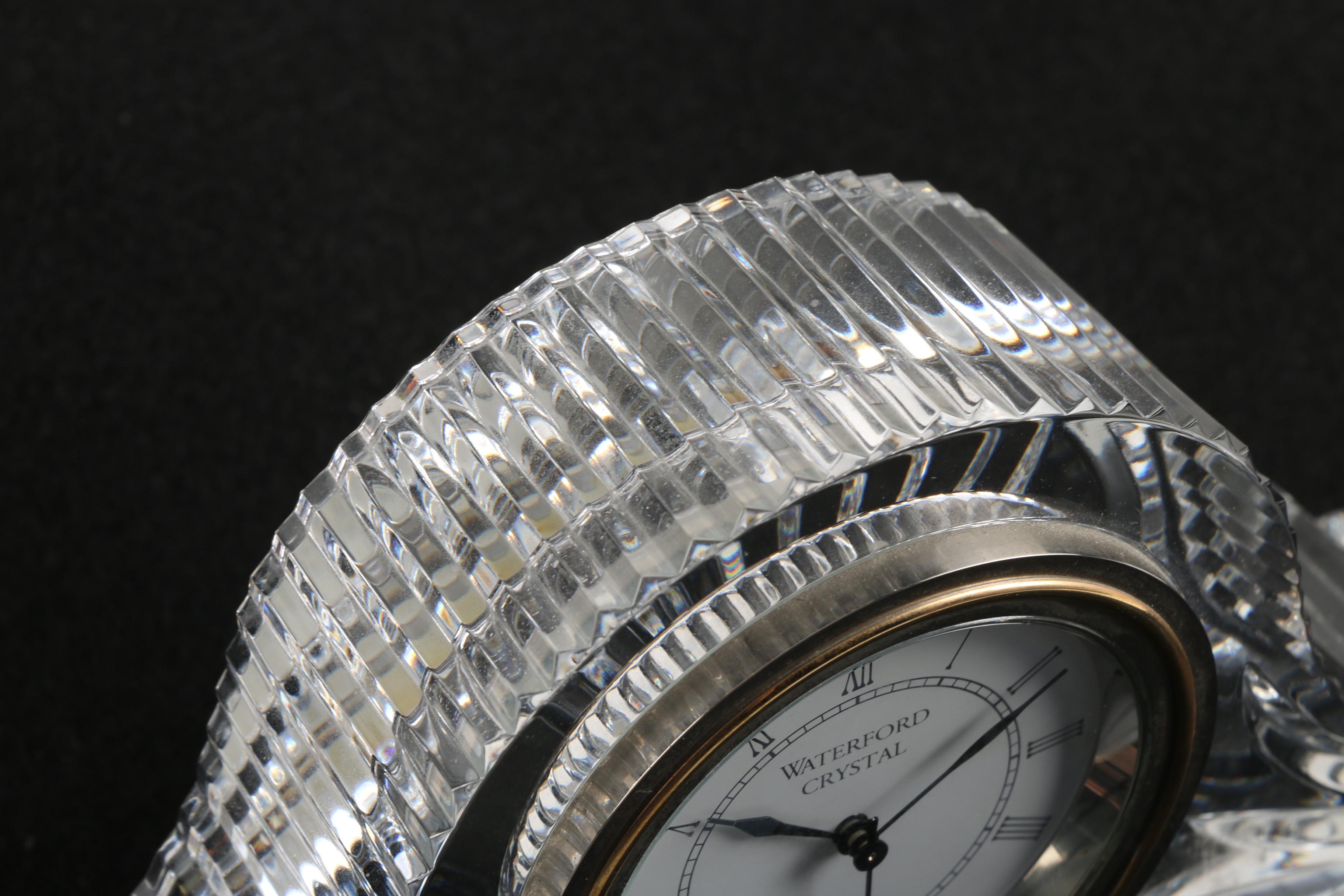 Waterford Crystal "Heritage Wharton" Mantel Clock