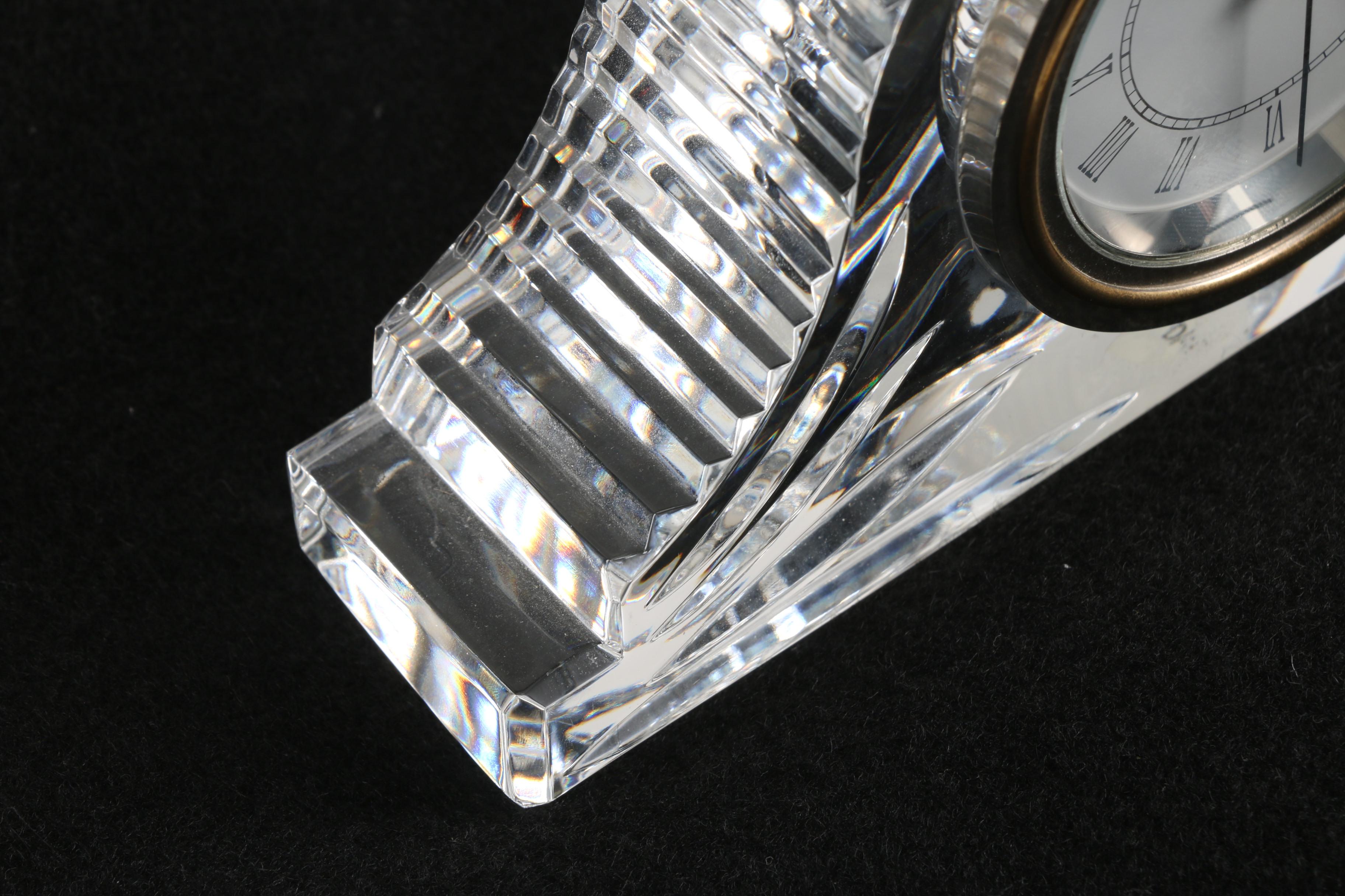 Waterford Crystal "Heritage Wharton" Mantel Clock