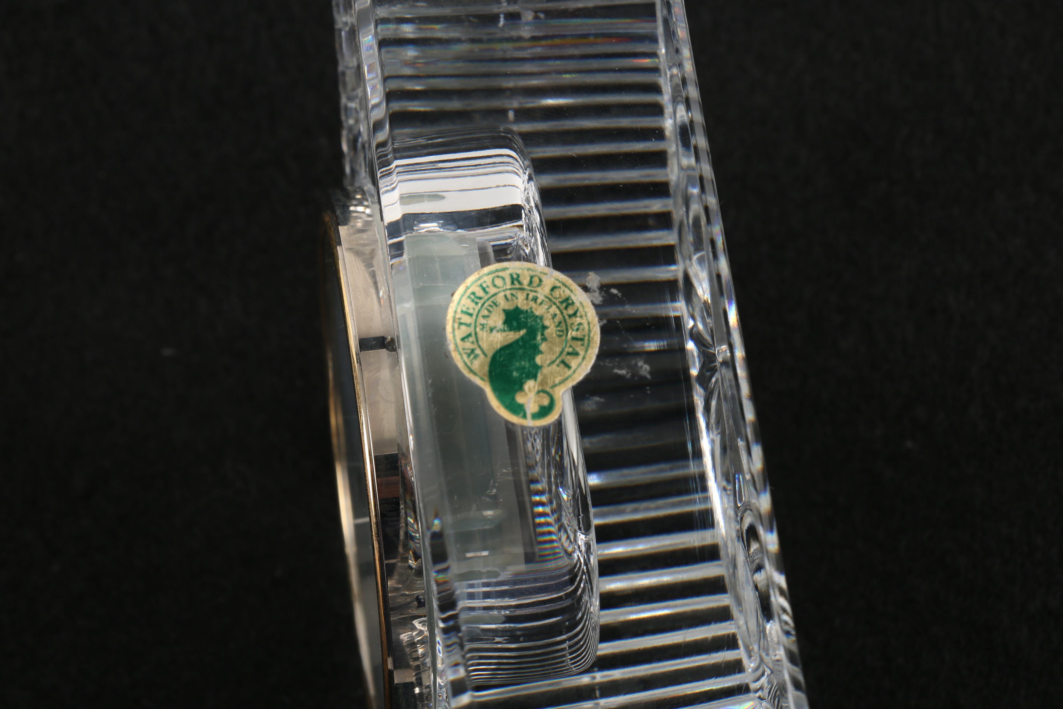 Waterford Crystal "Heritage Wharton" Mantel Clock