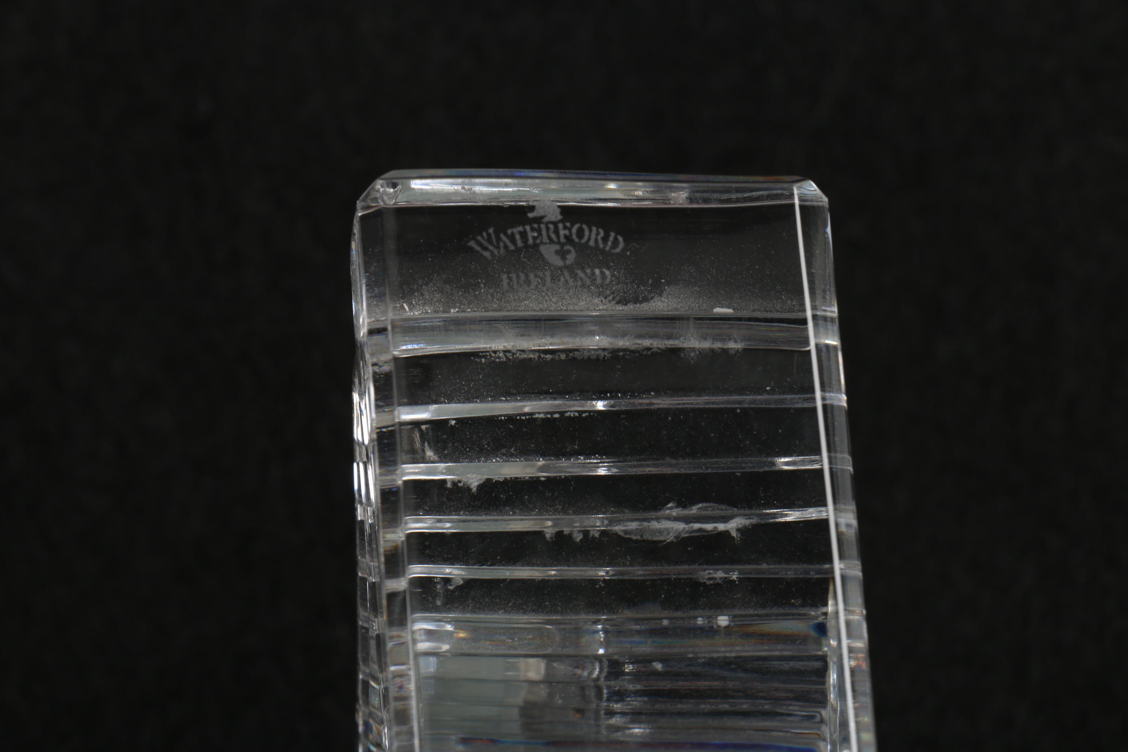 Waterford Crystal "Heritage Wharton" Mantel Clock