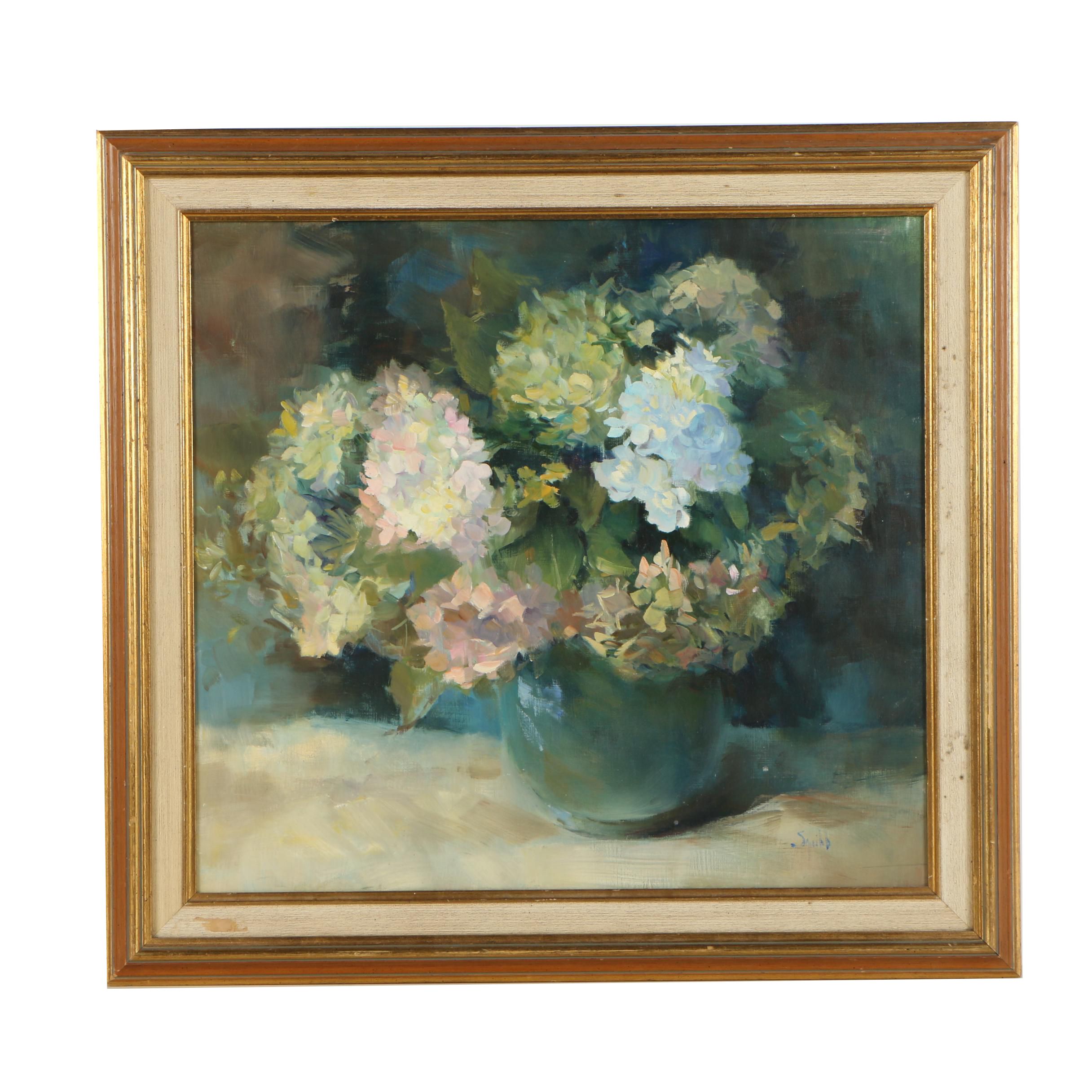 Ruth Squibb Still Life Oil Painting
