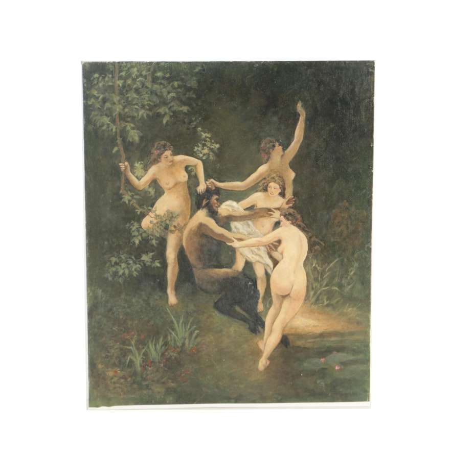 Oil Painting after William-Adolphe Bouguereau