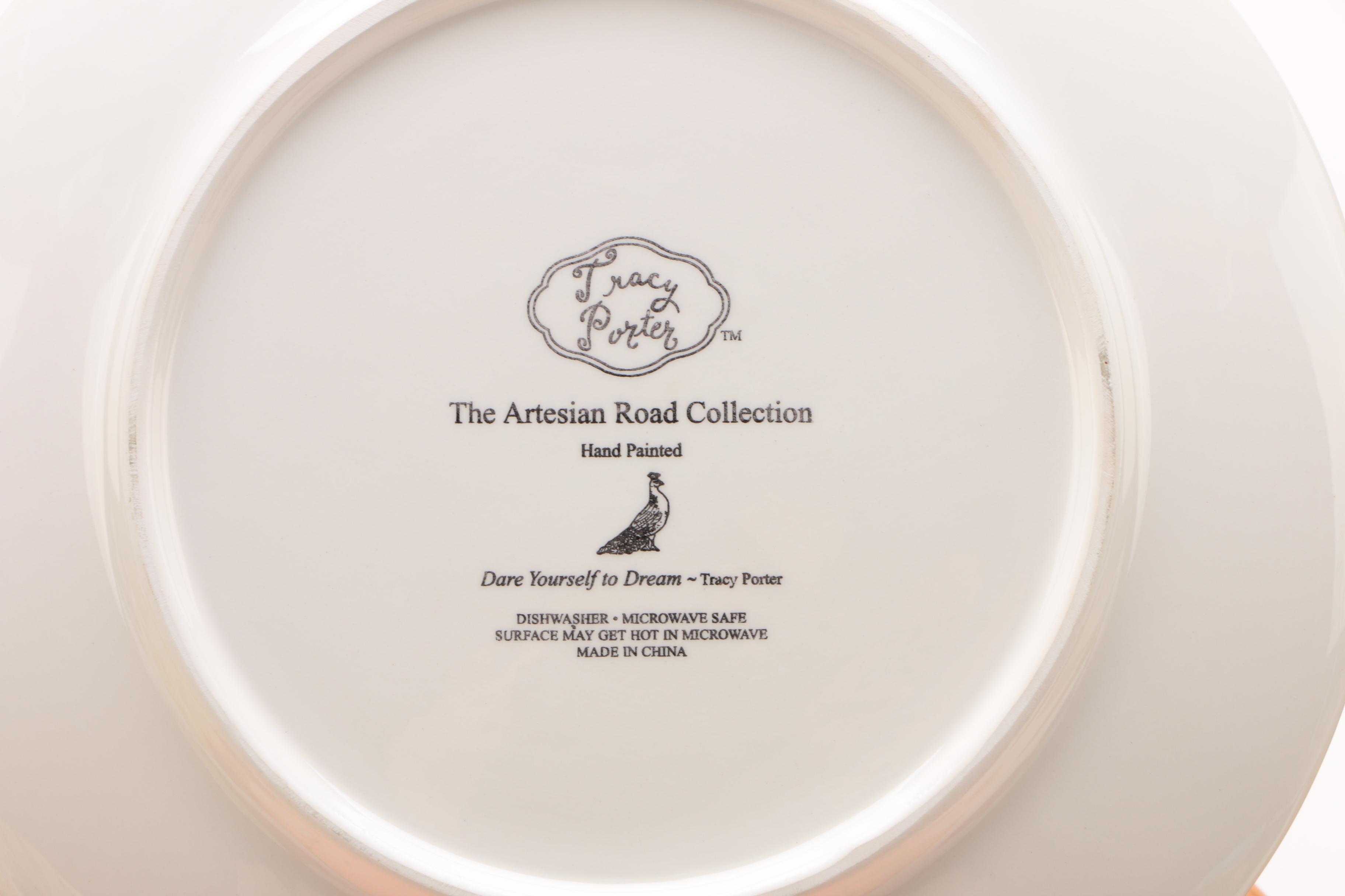 Tracy Porter "Artesian Road" Hand-Painted Dinnerware