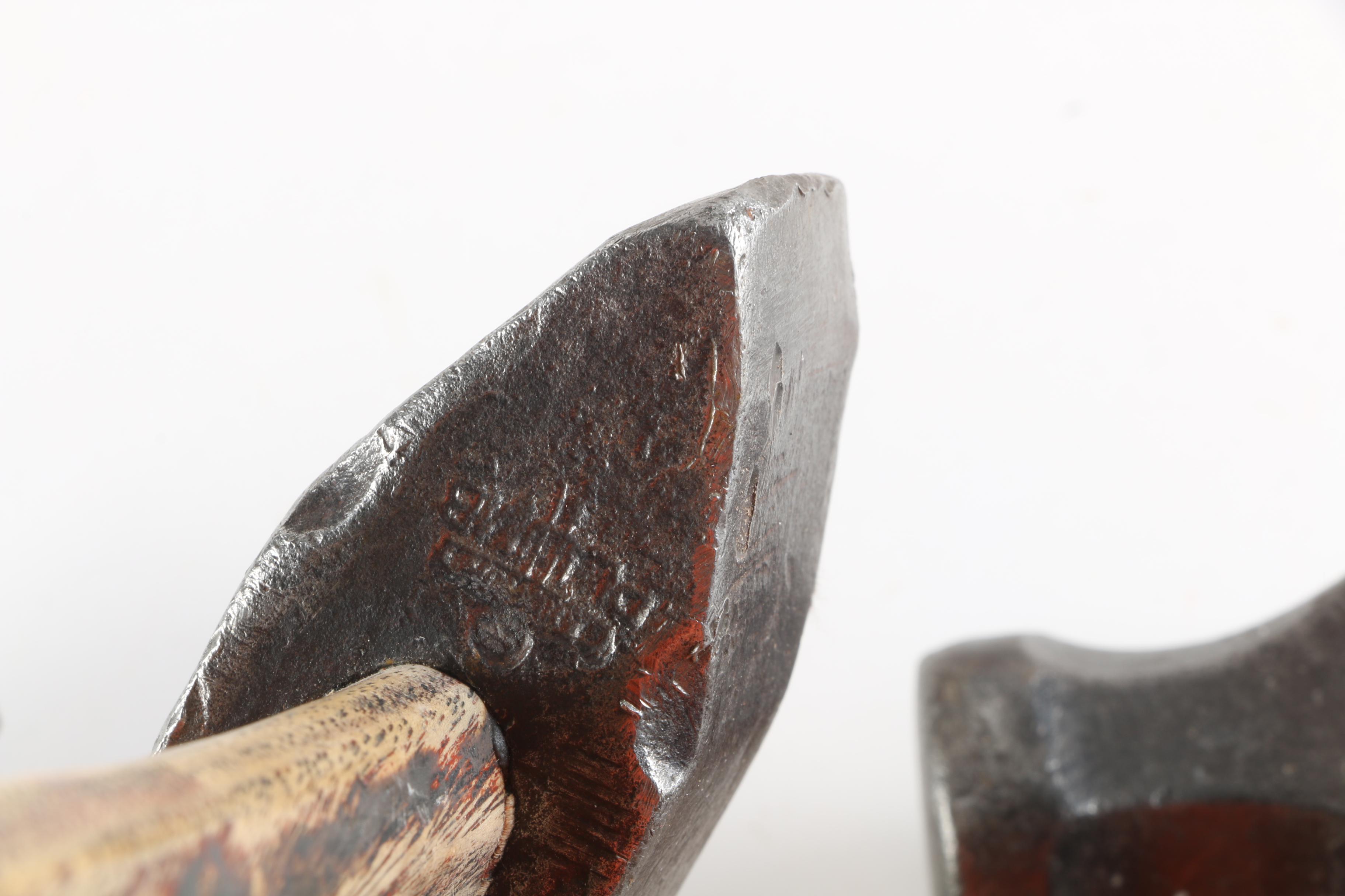 Vintage Wood Handled Hammers