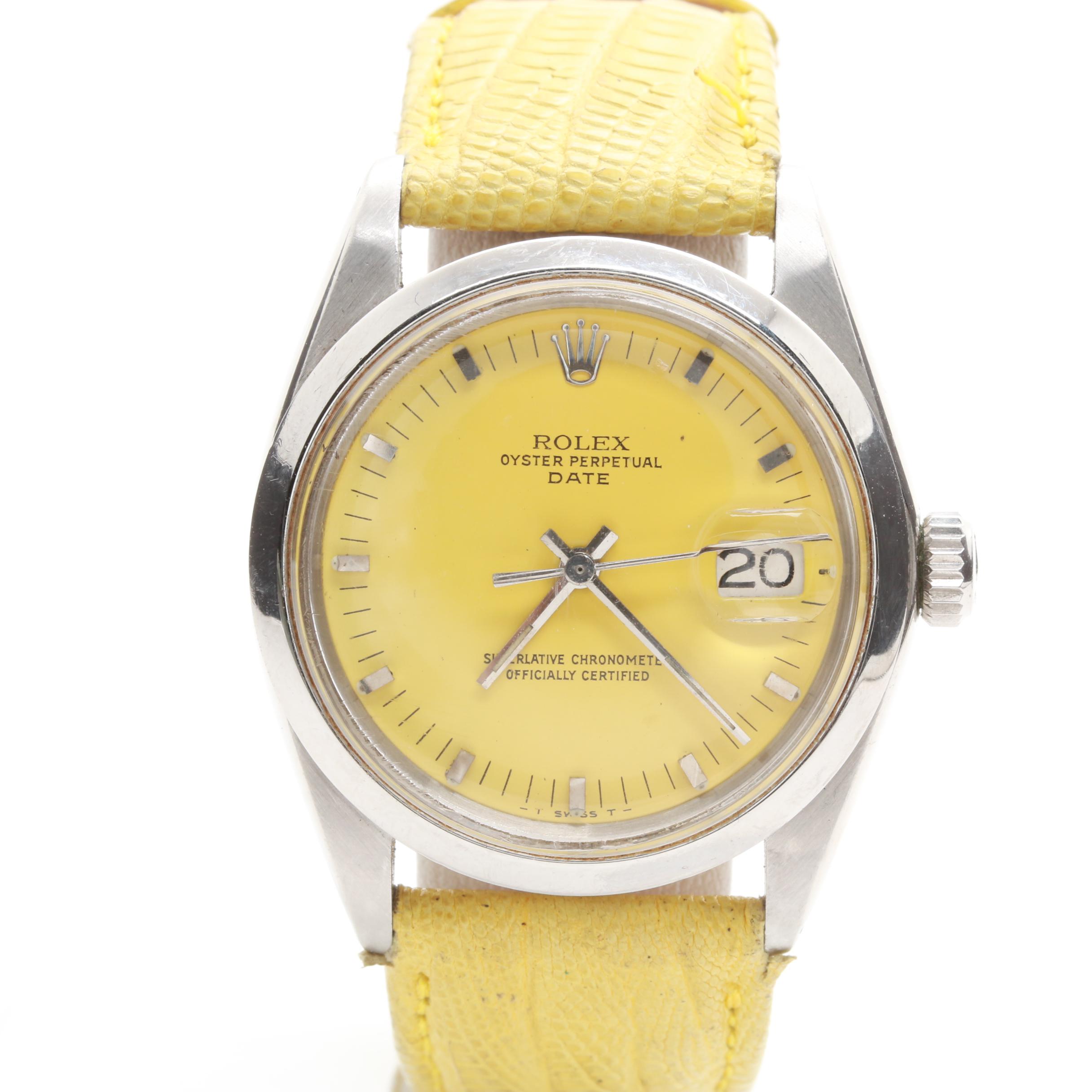 Rolex Oyster Perpetual Stainless Steel Watch