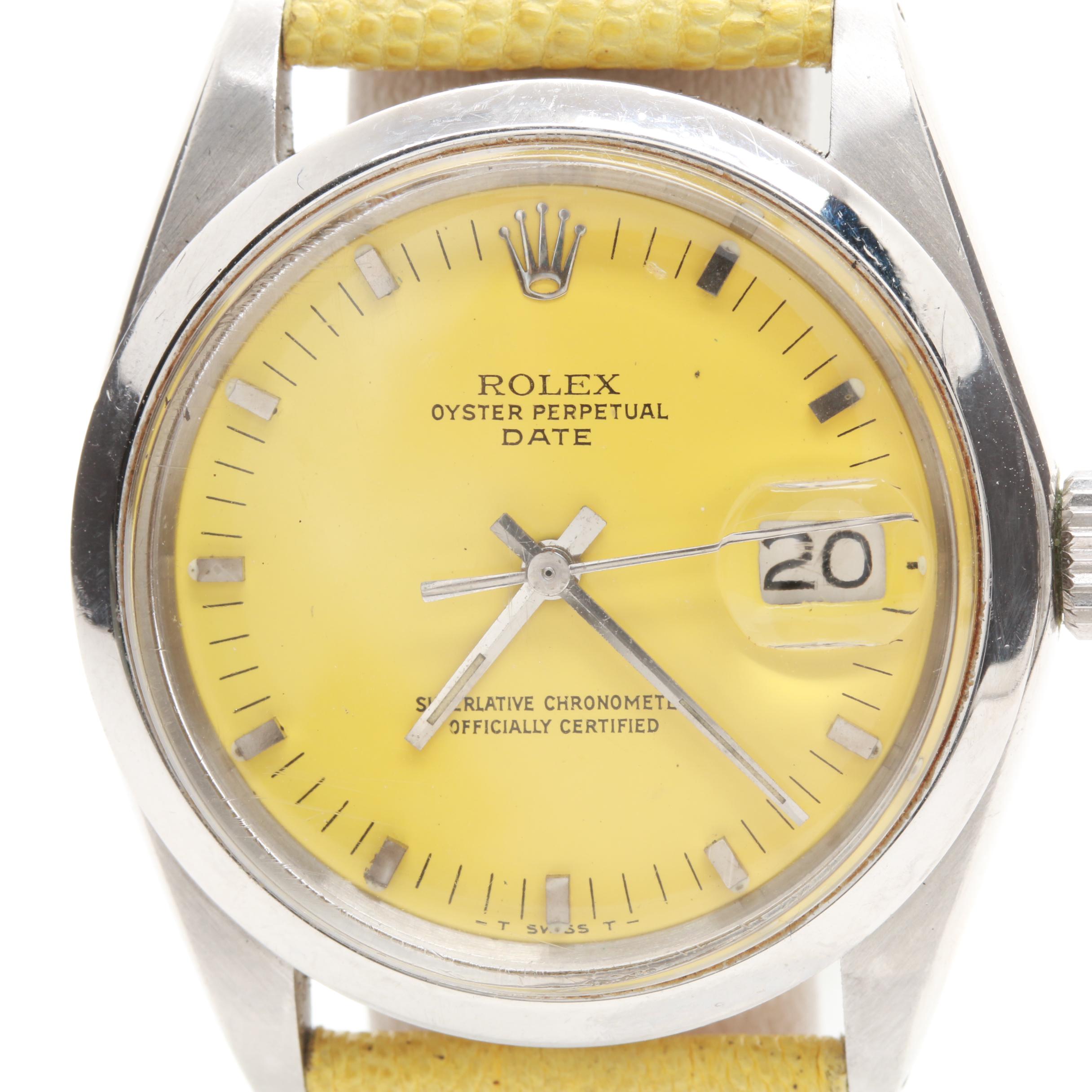 Rolex Oyster Perpetual Stainless Steel Watch