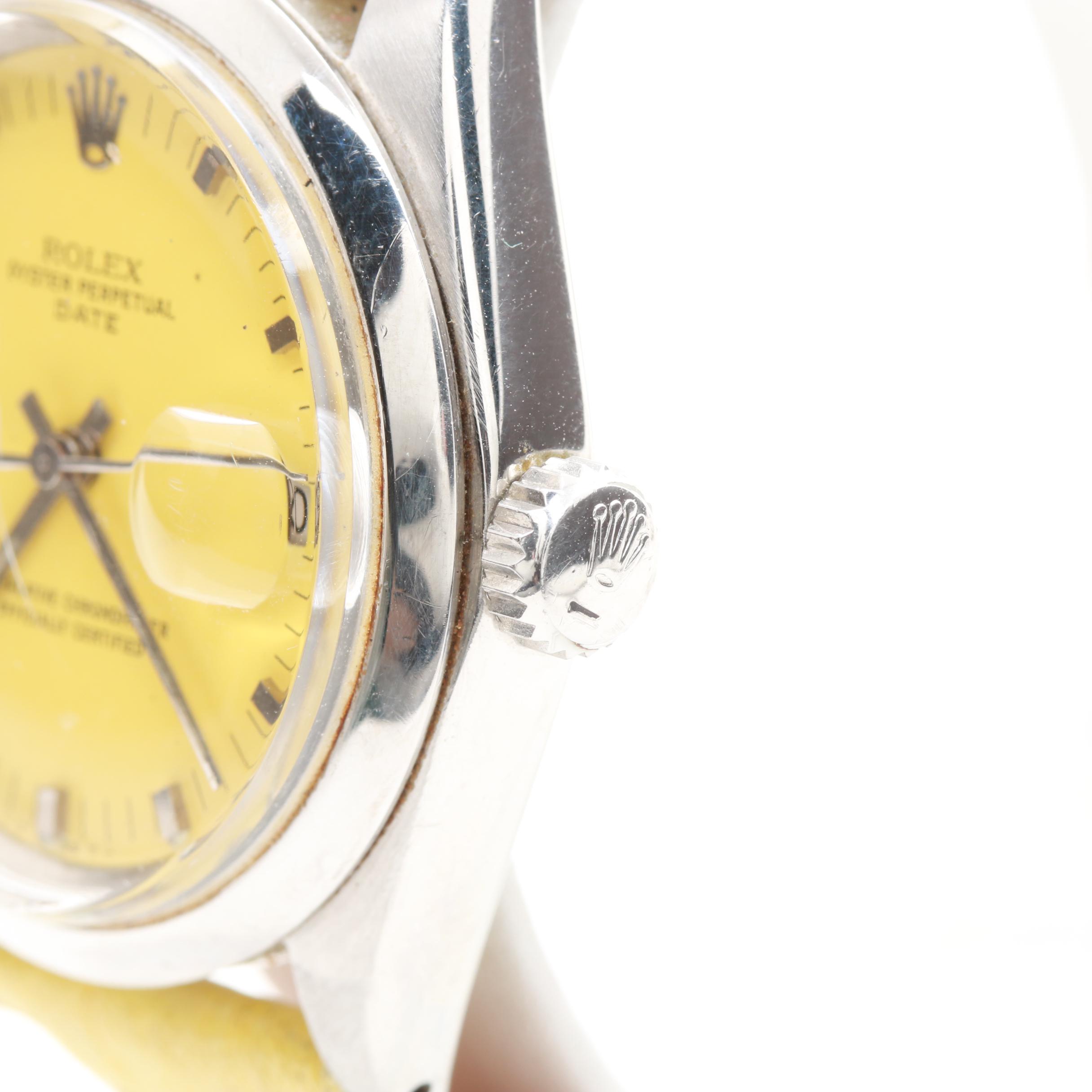 Rolex Oyster Perpetual Stainless Steel Watch