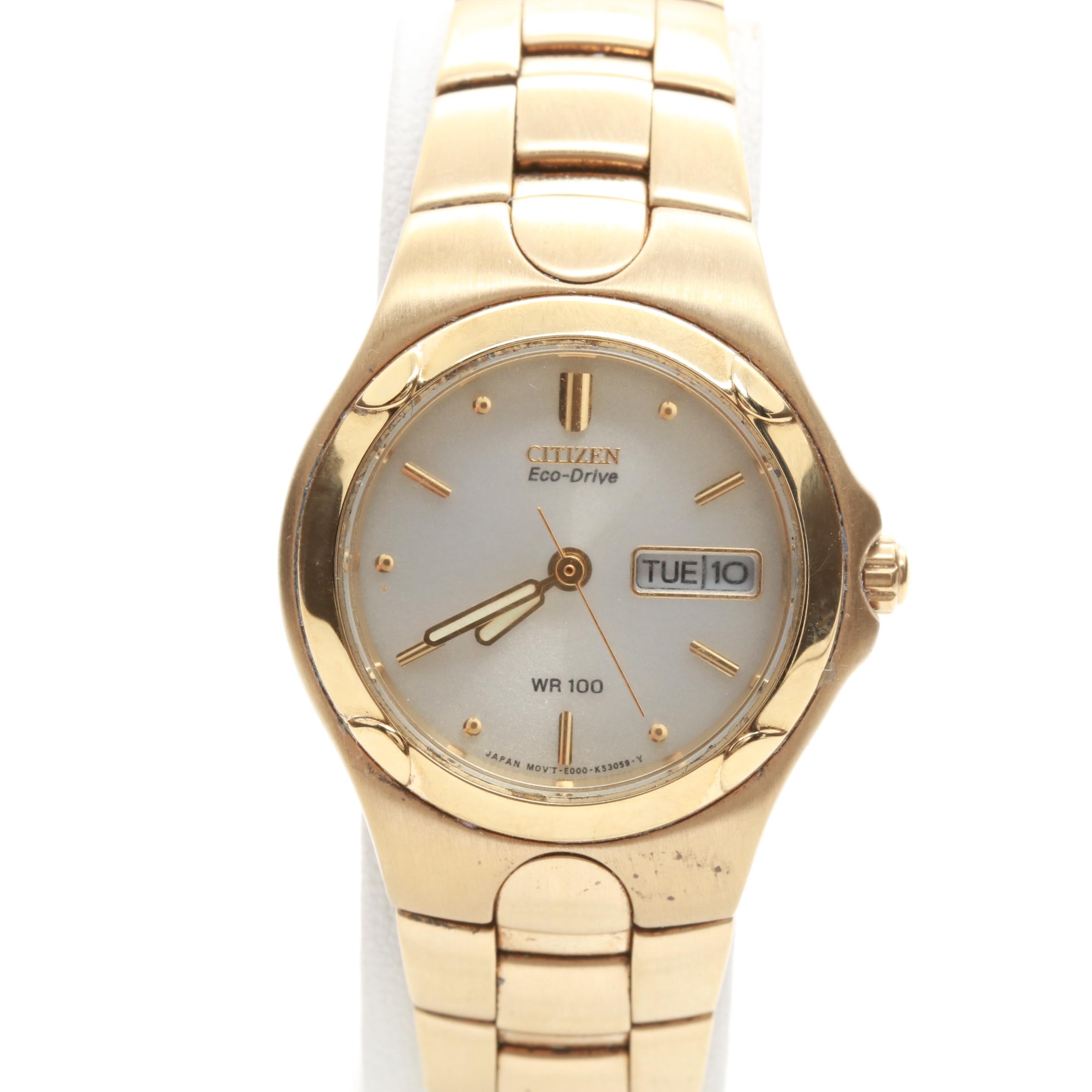 Citizen Gold-Tone Stainless Steel Watch