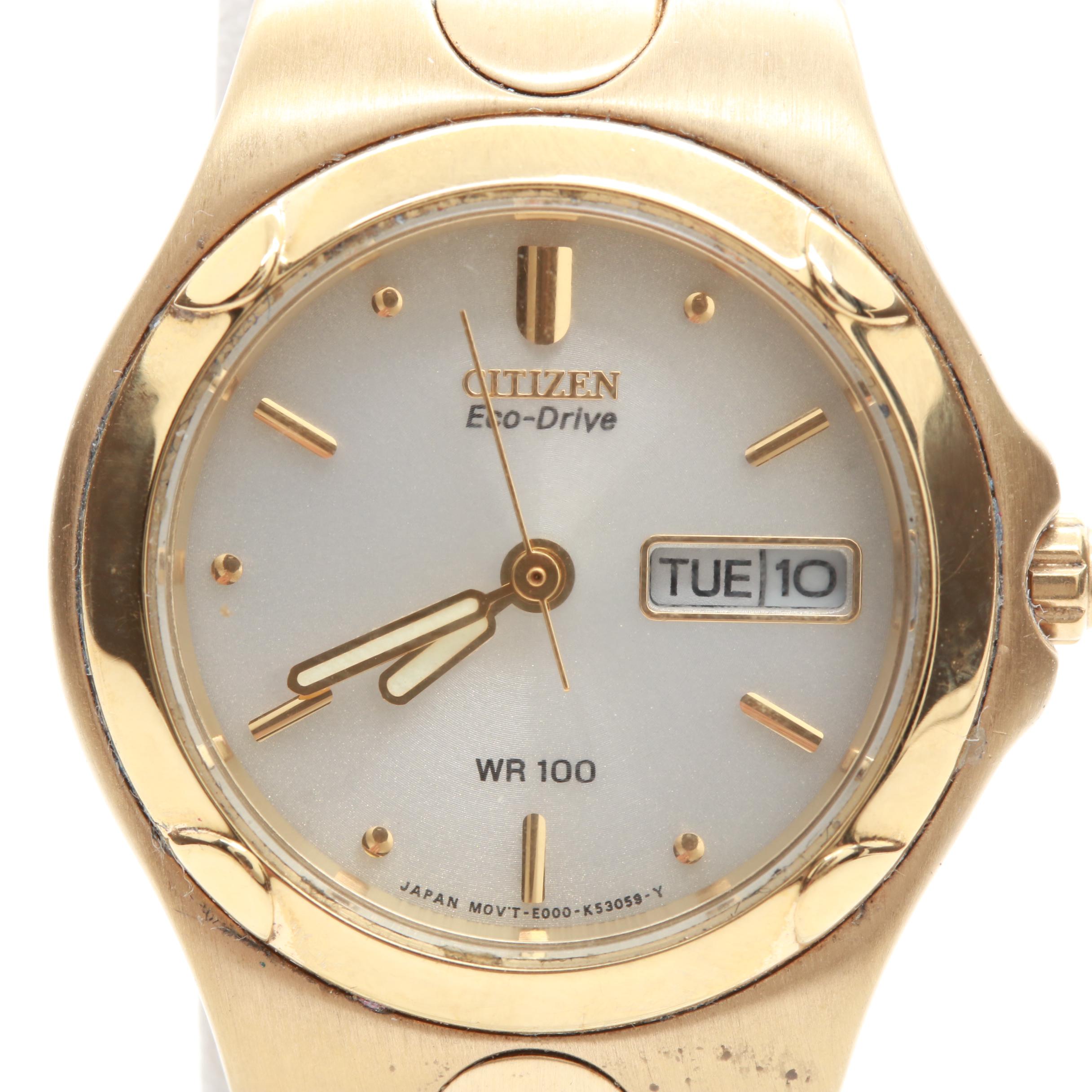 Citizen Gold-Tone Stainless Steel Watch