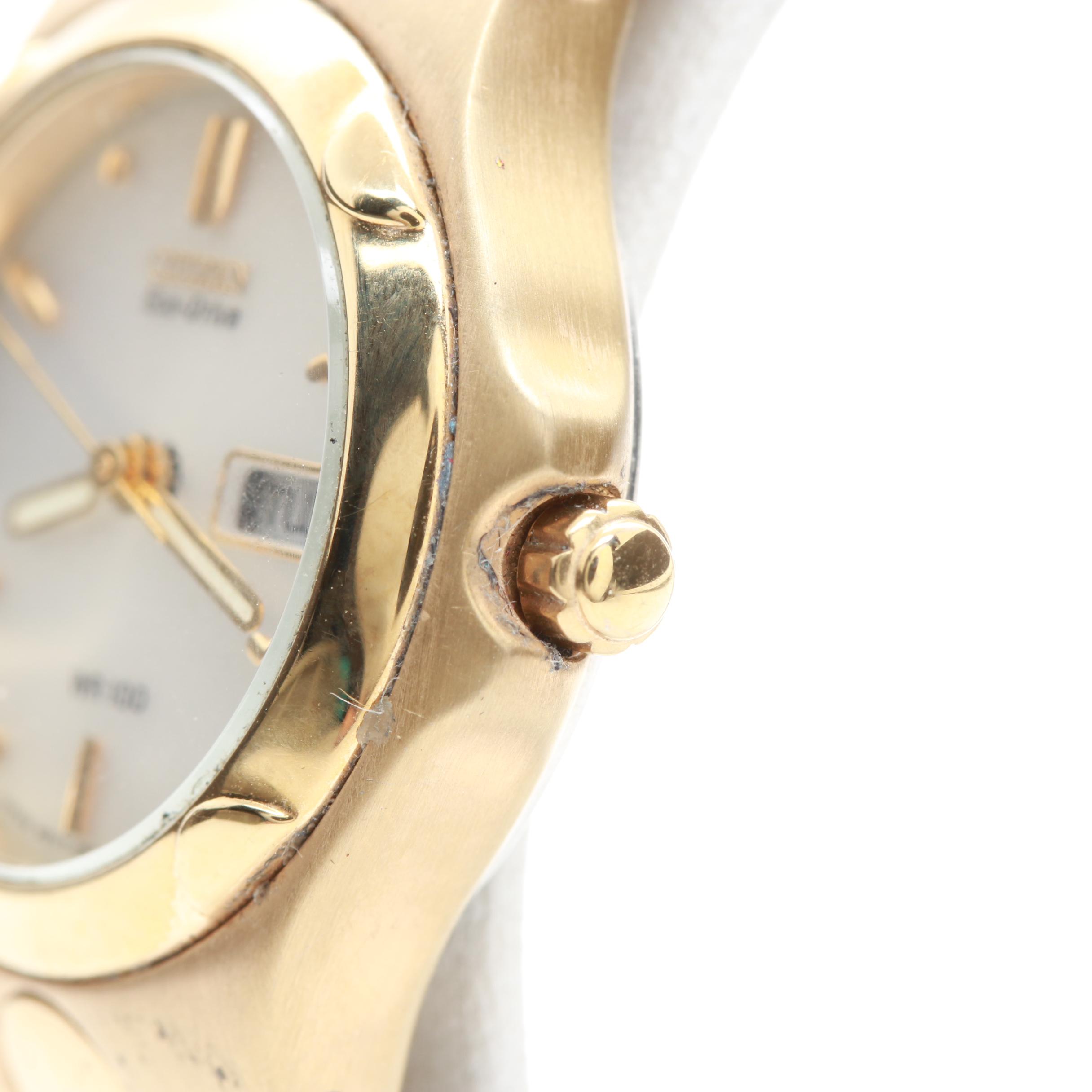 Citizen Gold-Tone Stainless Steel Watch