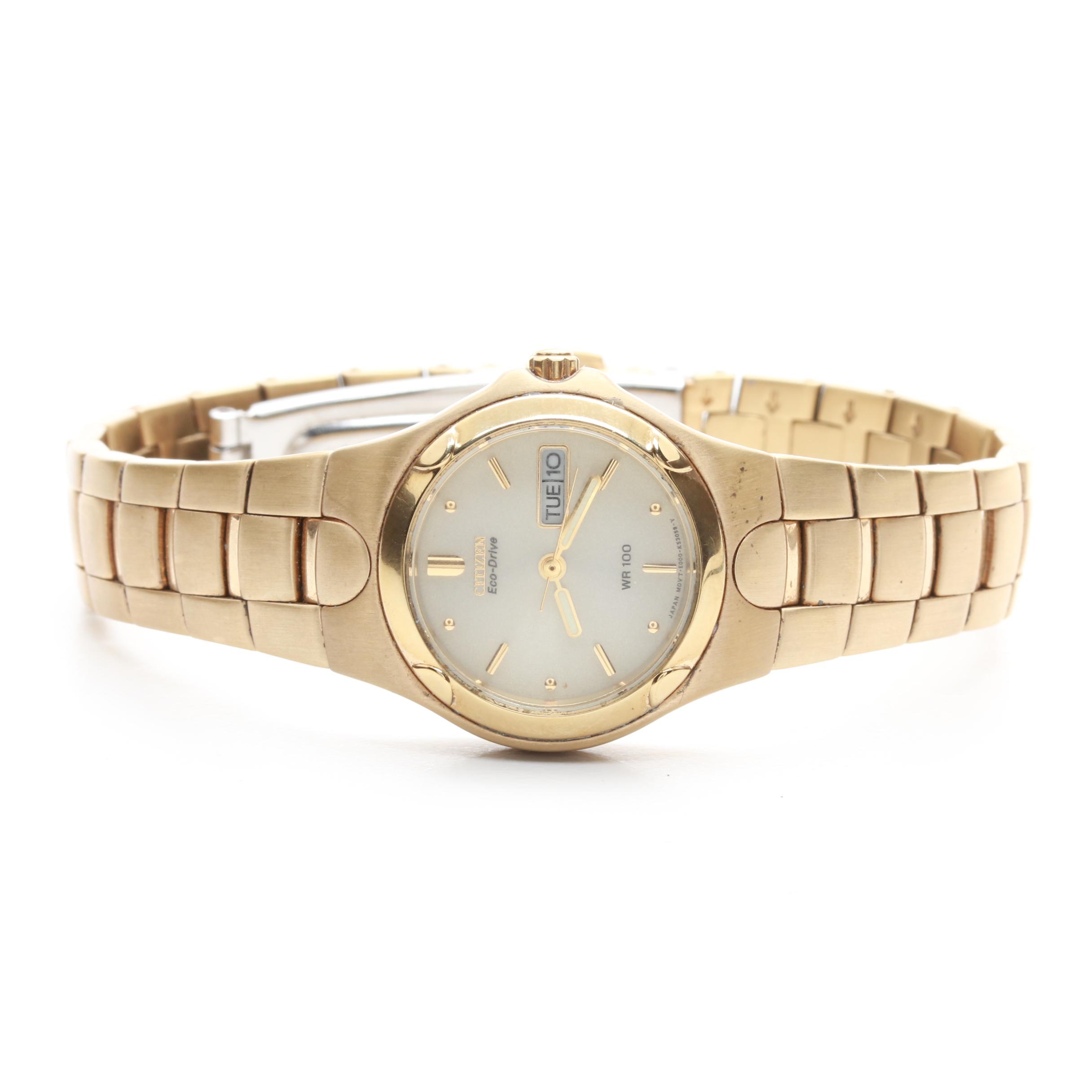 Citizen Gold-Tone Stainless Steel Watch