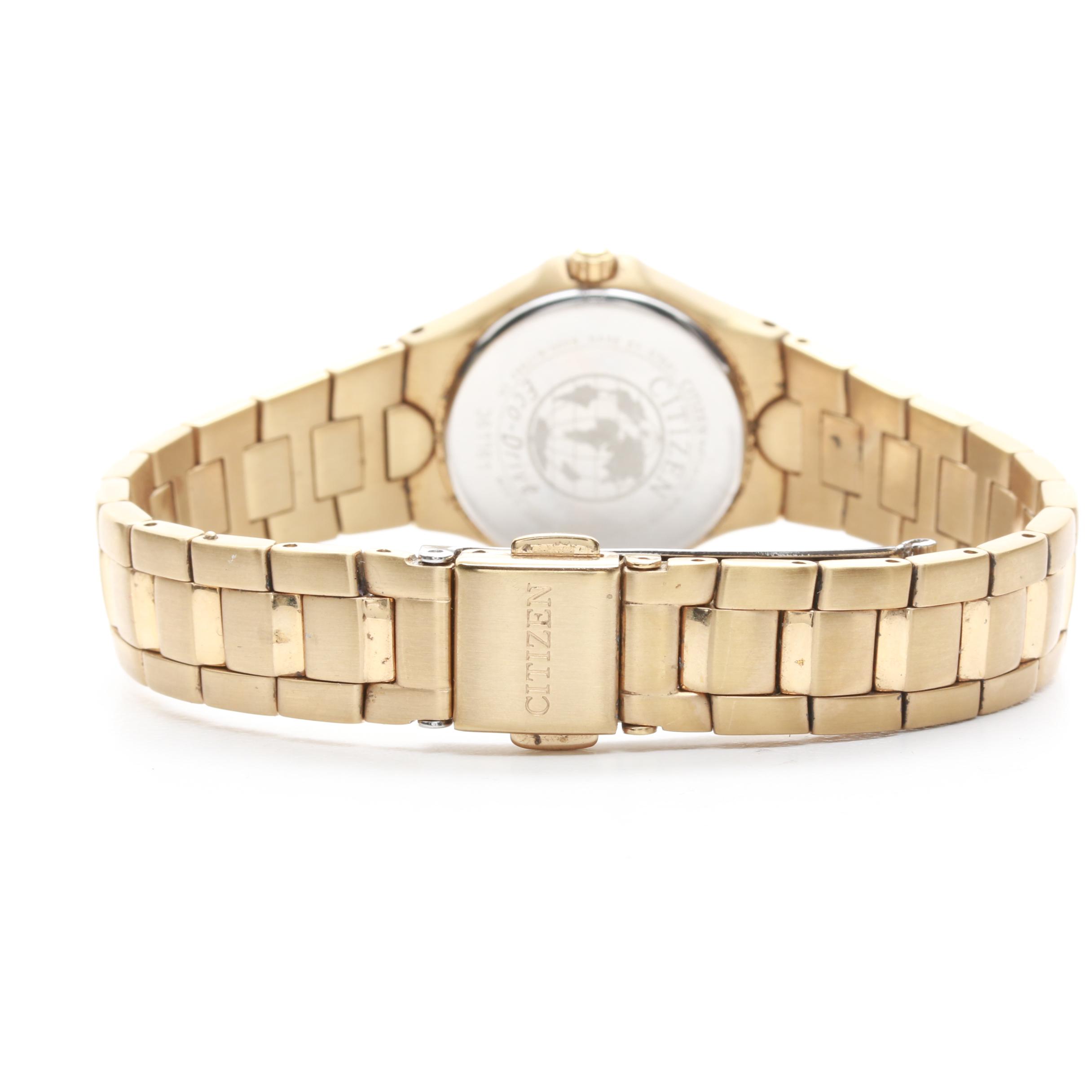 Citizen Gold-Tone Stainless Steel Watch