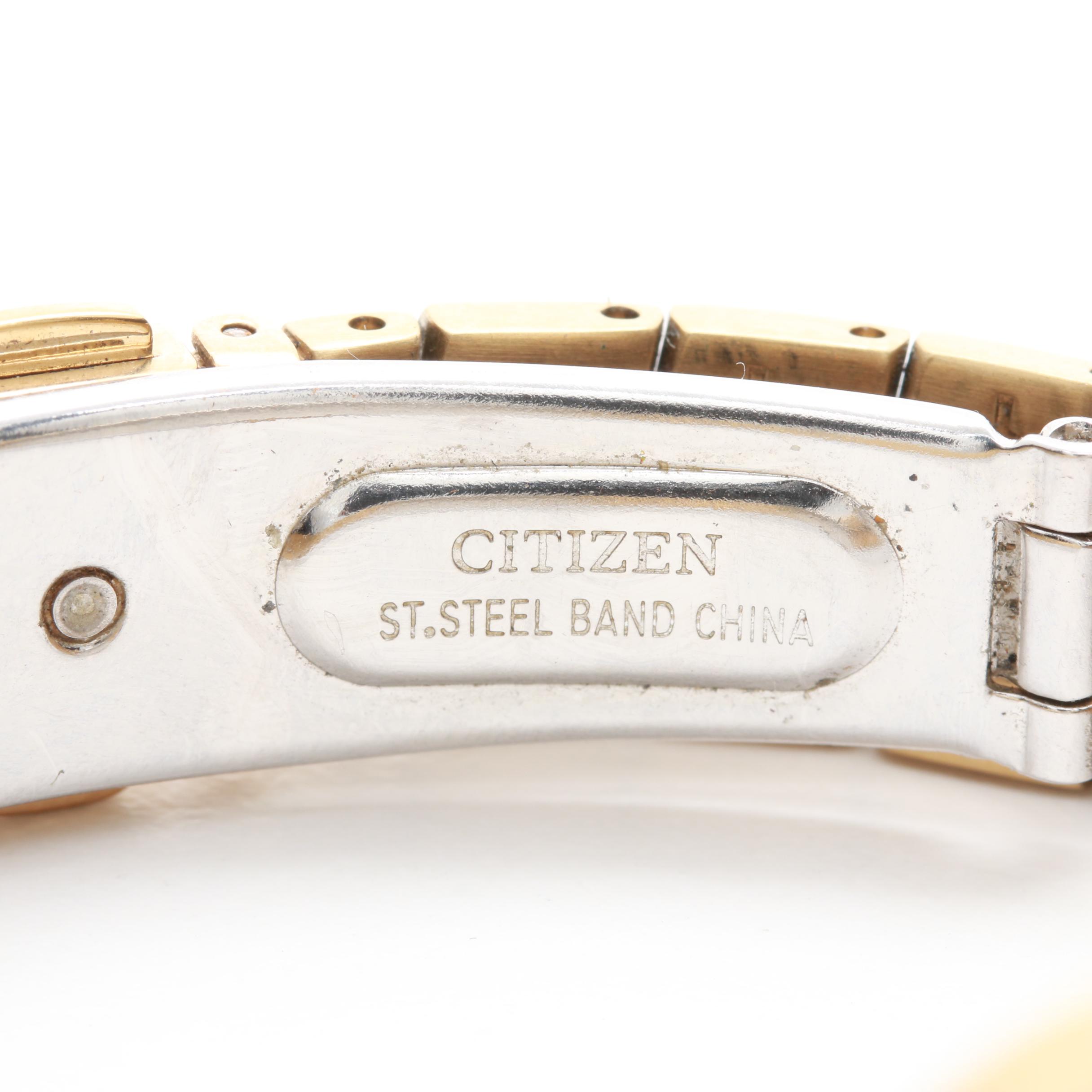 Citizen Gold-Tone Stainless Steel Watch