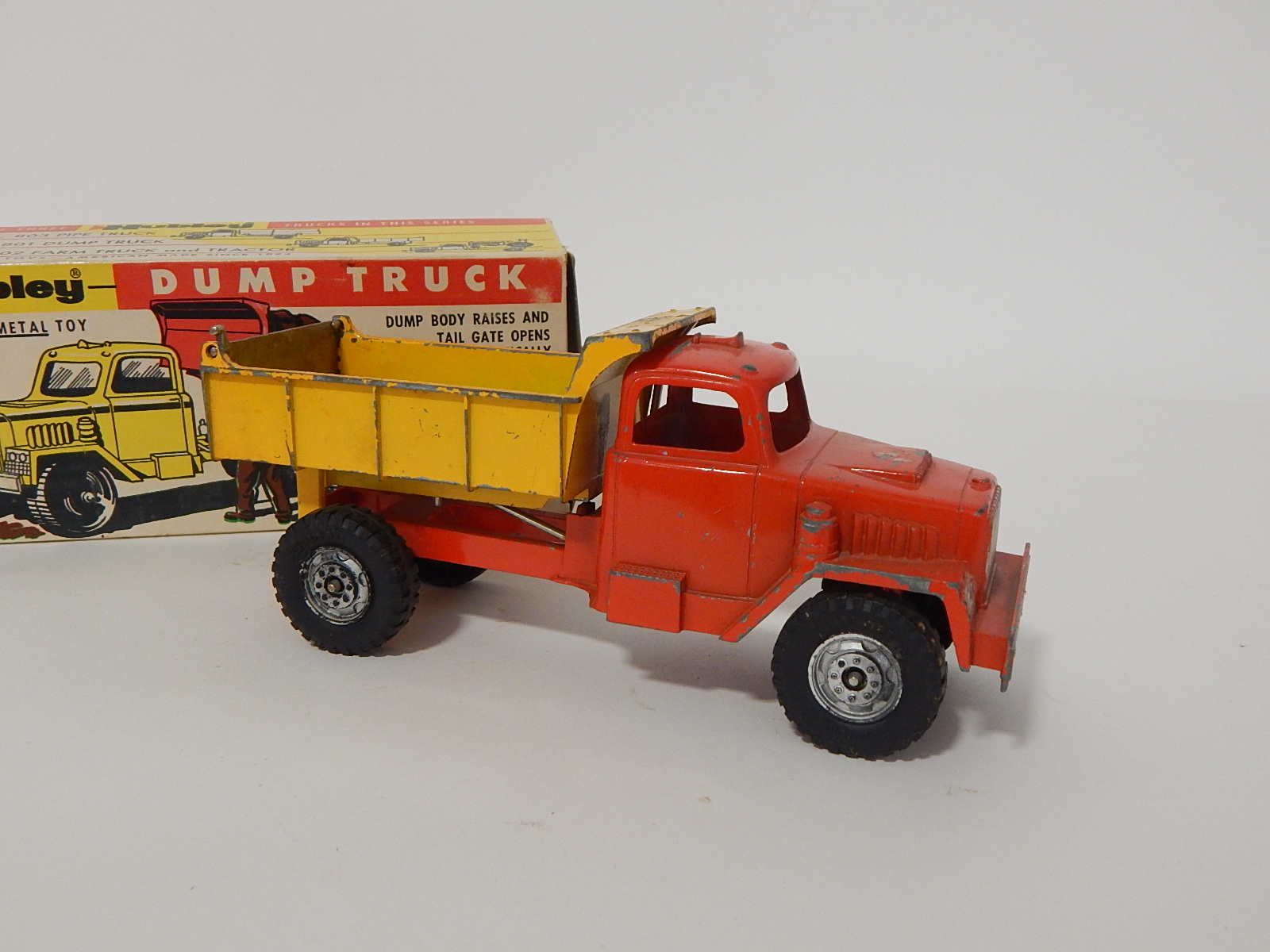 Vintage 1950s Hubley #801 Dump Truck with Original Box