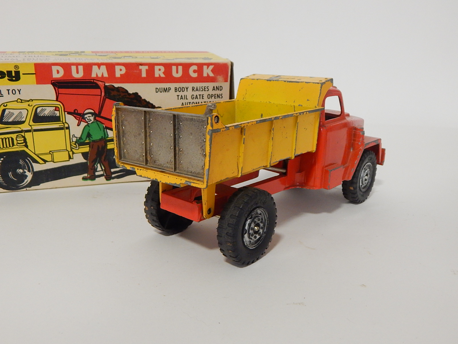 Vintage 1950s Hubley #801 Dump Truck with Original Box