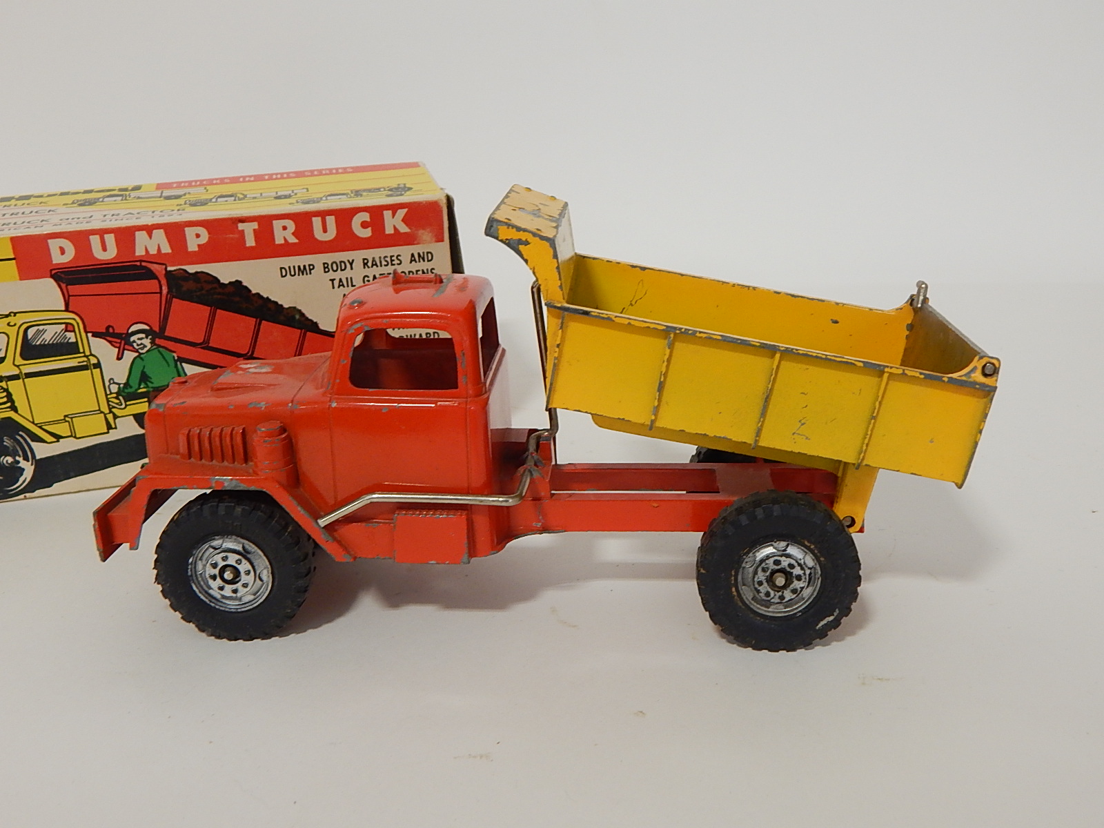 Vintage 1950s Hubley #801 Dump Truck with Original Box