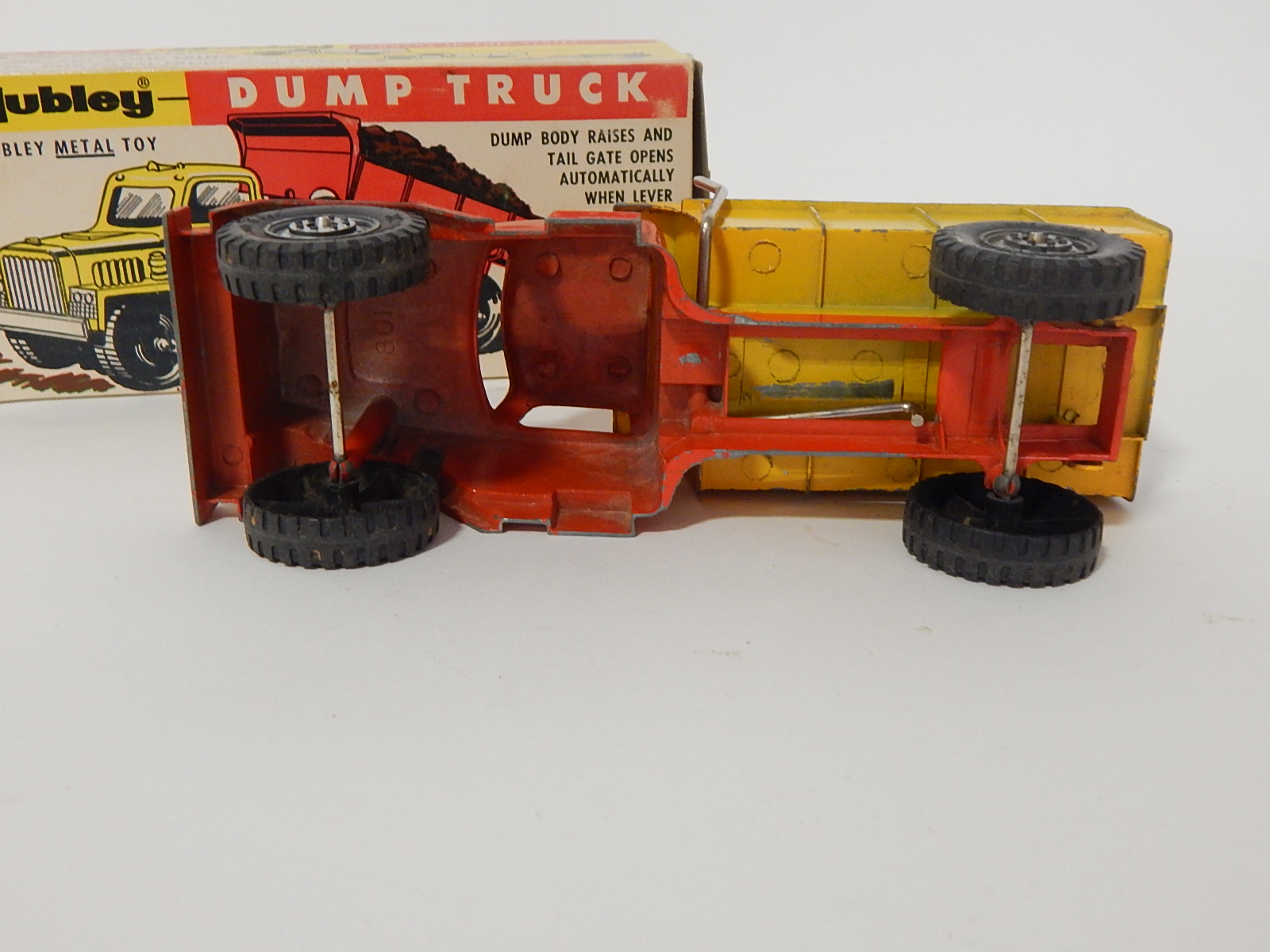 Vintage 1950s Hubley #801 Dump Truck with Original Box