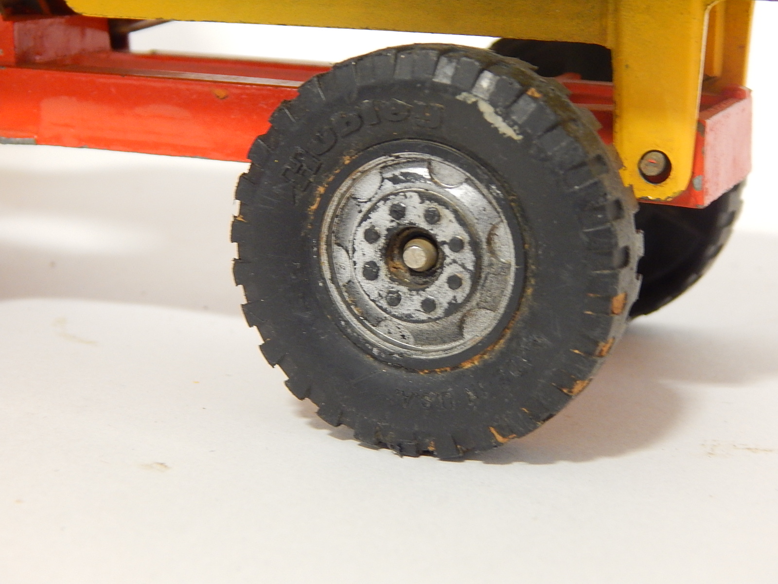 Vintage 1950s Hubley #801 Dump Truck with Original Box