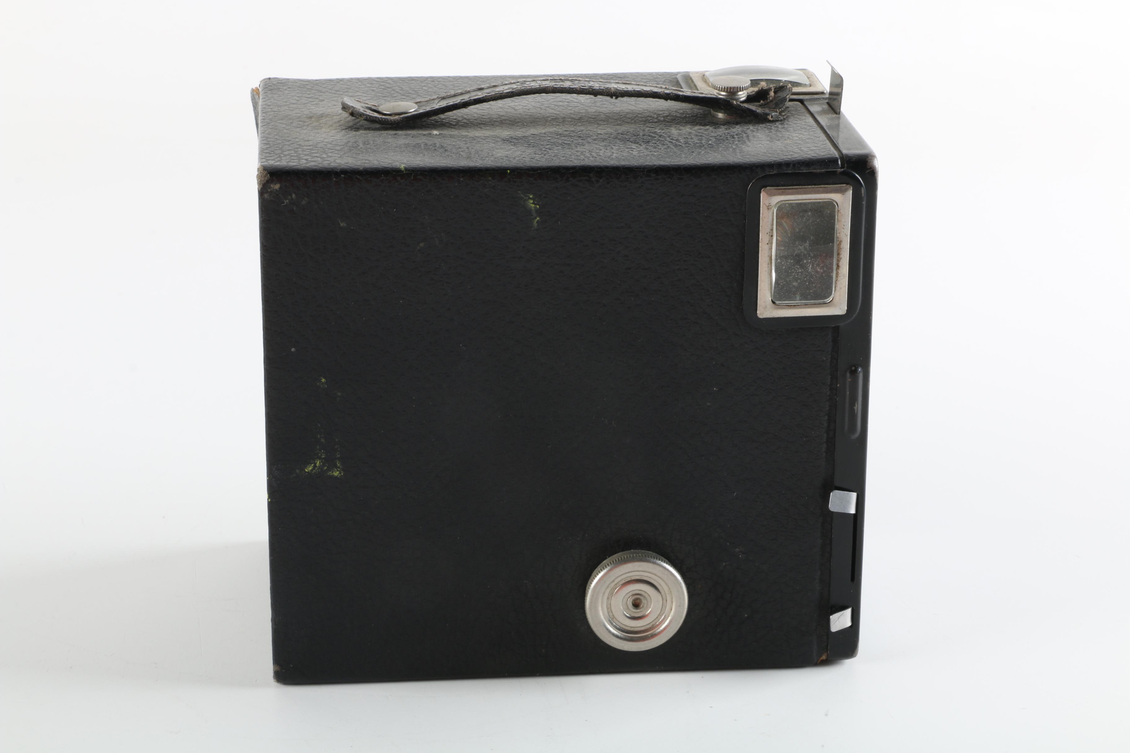 Leica DRP Ernst Leitz Wetzlar Camera and Kodak Brownie Target Camera