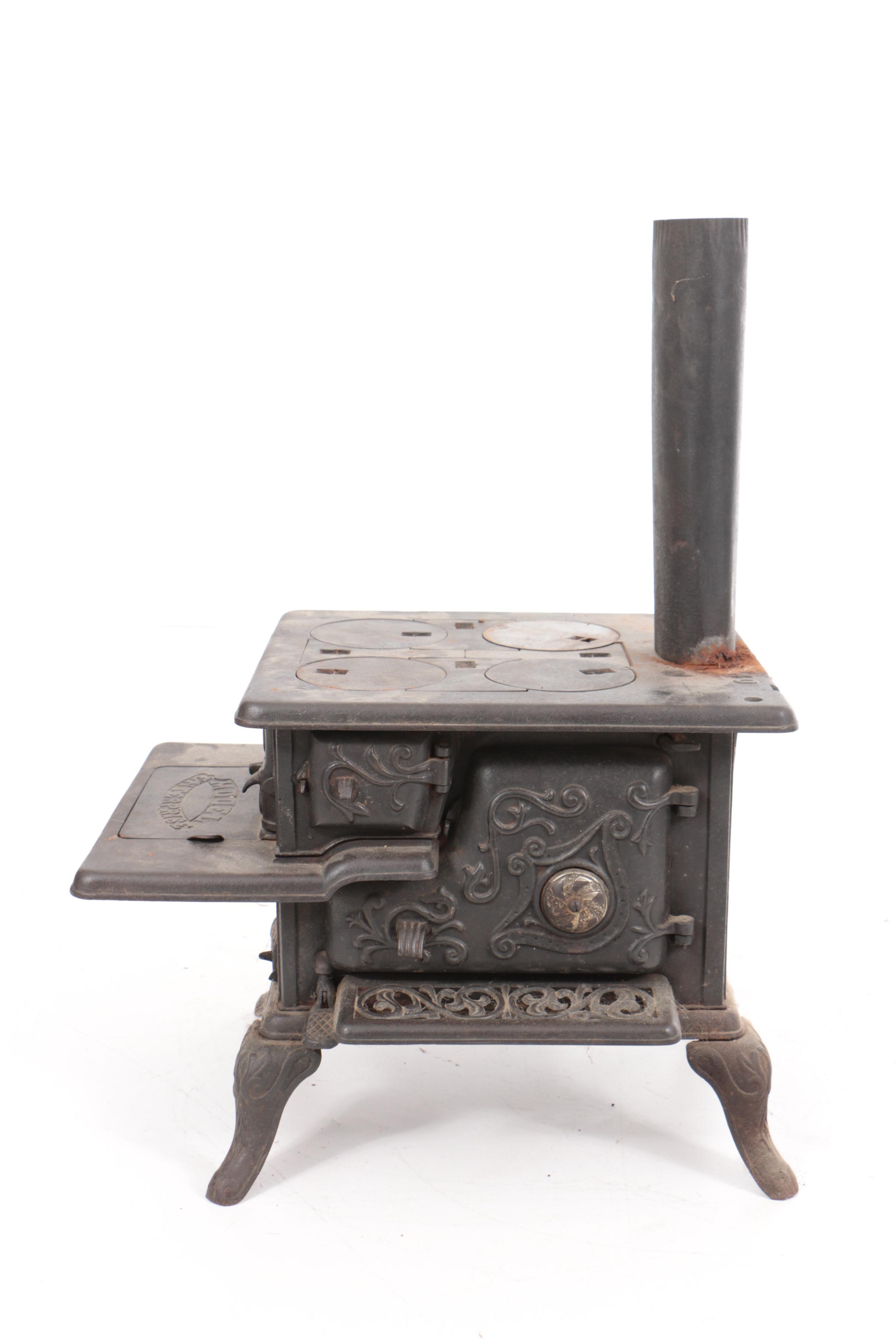 Antique Cast Iron Salesman Sample Stoves, Including Phillips & Buttorff Mfg. Co.