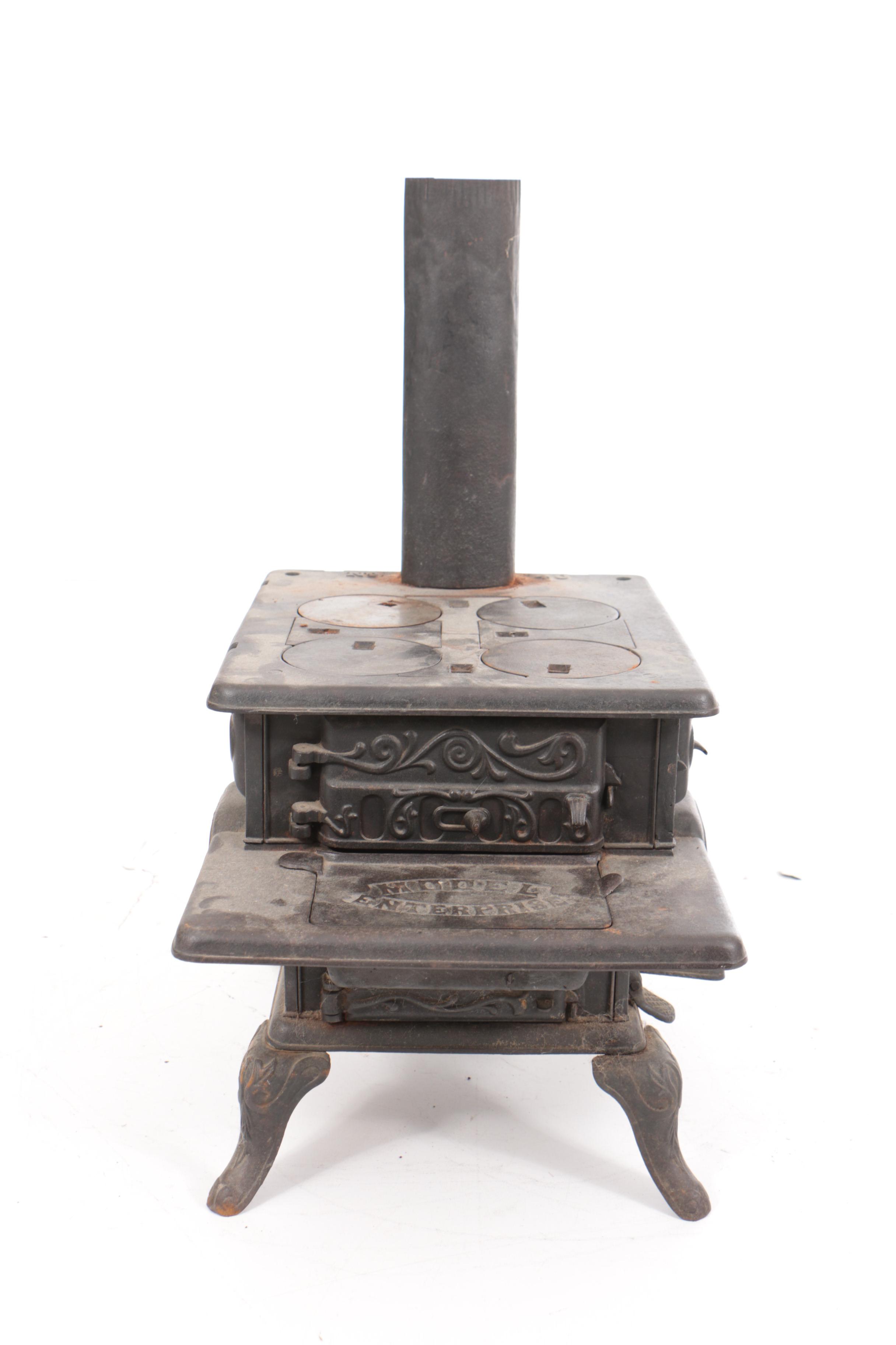 Antique Cast Iron Salesman Sample Stoves, Including Phillips & Buttorff Mfg. Co.