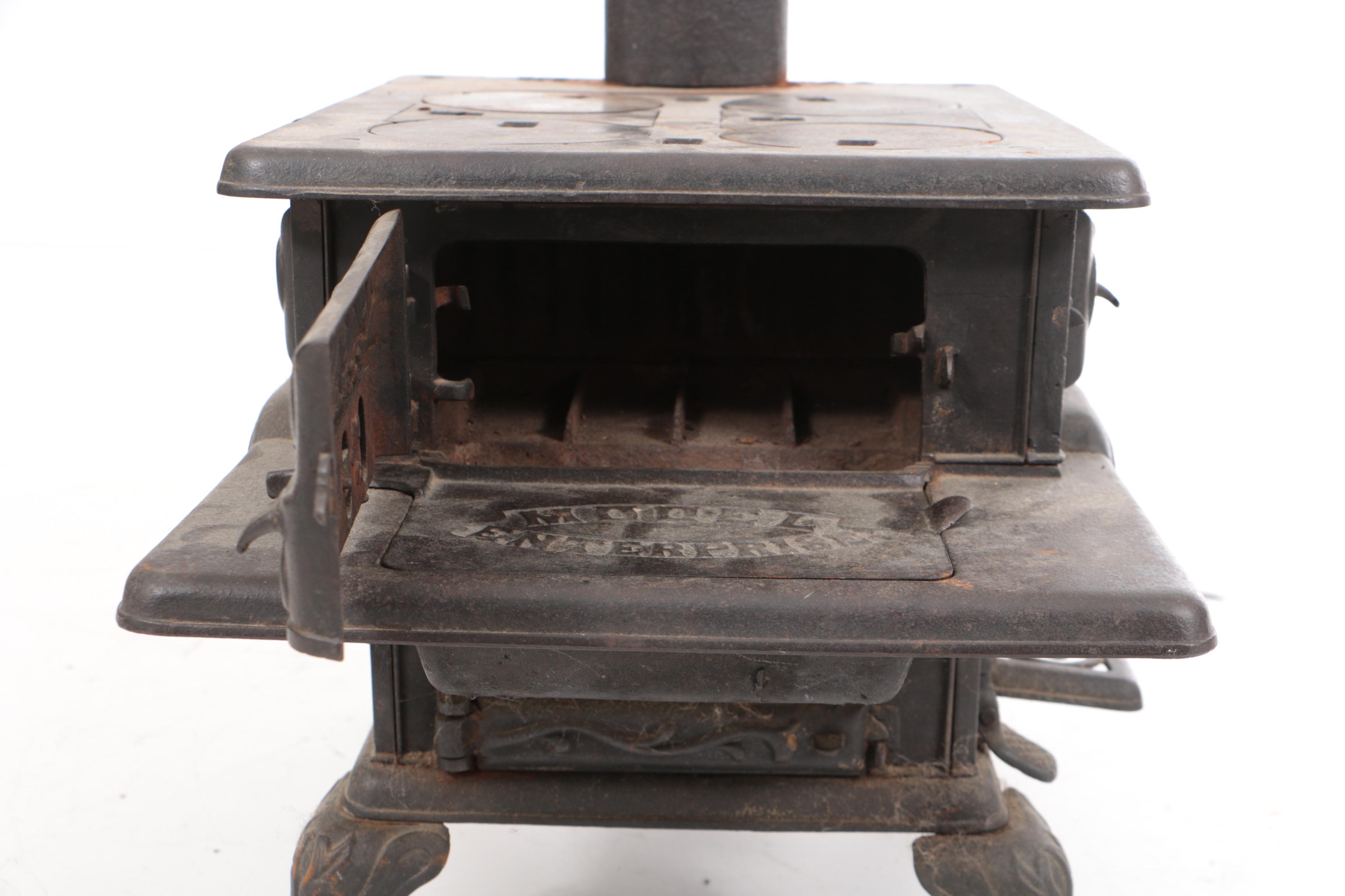 Antique Cast Iron Salesman Sample Stoves, Including Phillips & Buttorff Mfg. Co.