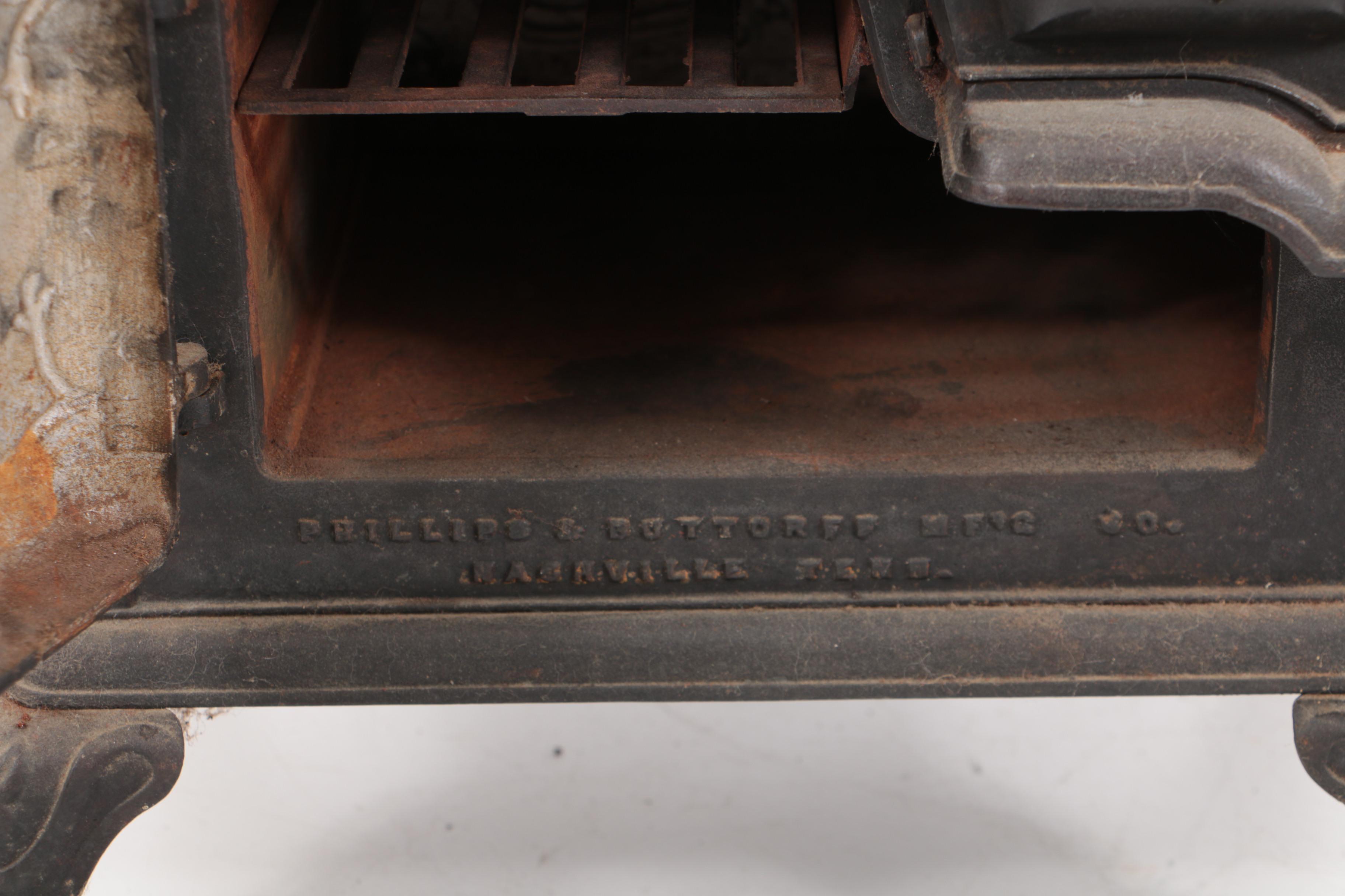 Antique Cast Iron Salesman Sample Stoves, Including Phillips & Buttorff Mfg. Co.