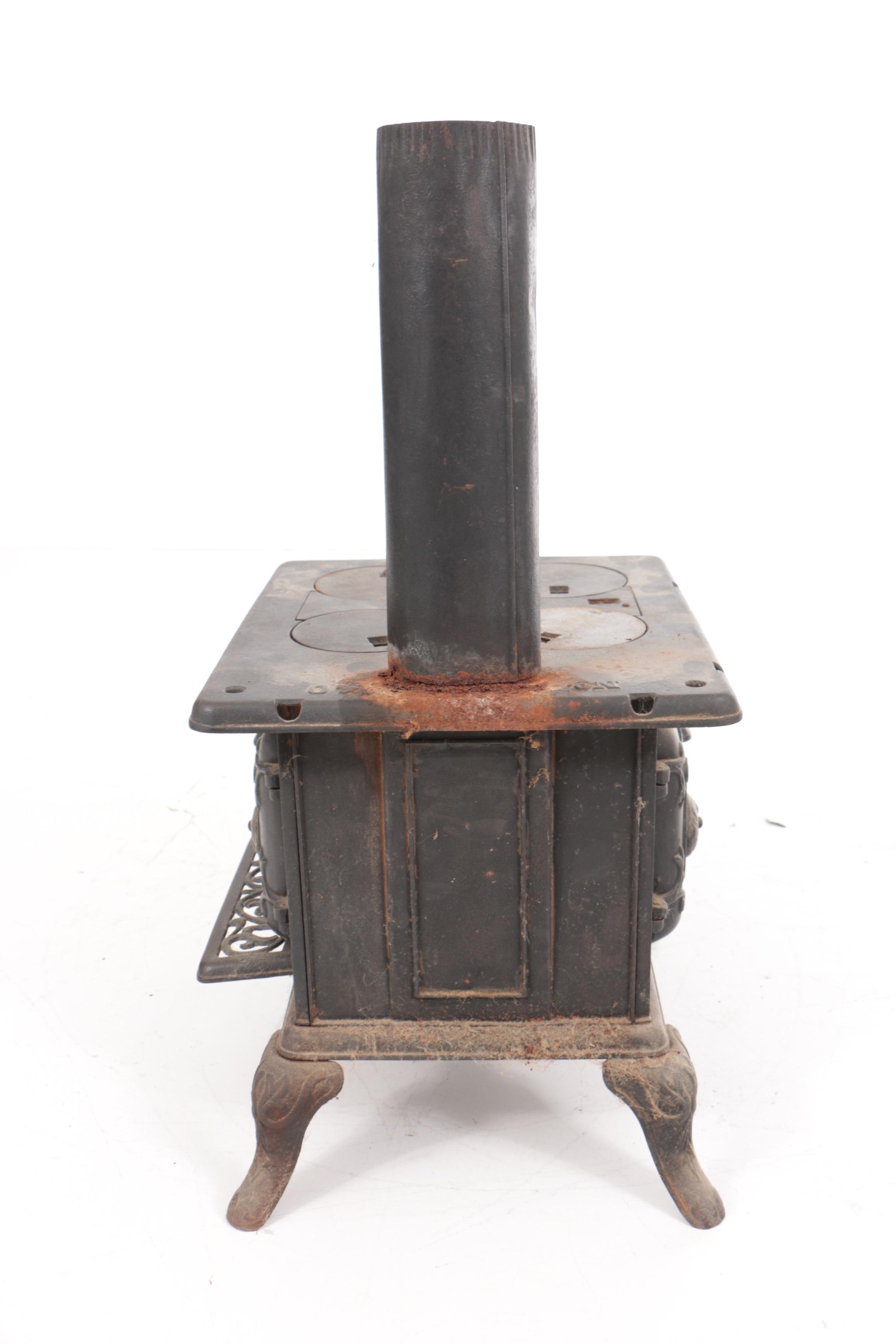 Antique Cast Iron Salesman Sample Stoves, Including Phillips & Buttorff Mfg. Co.