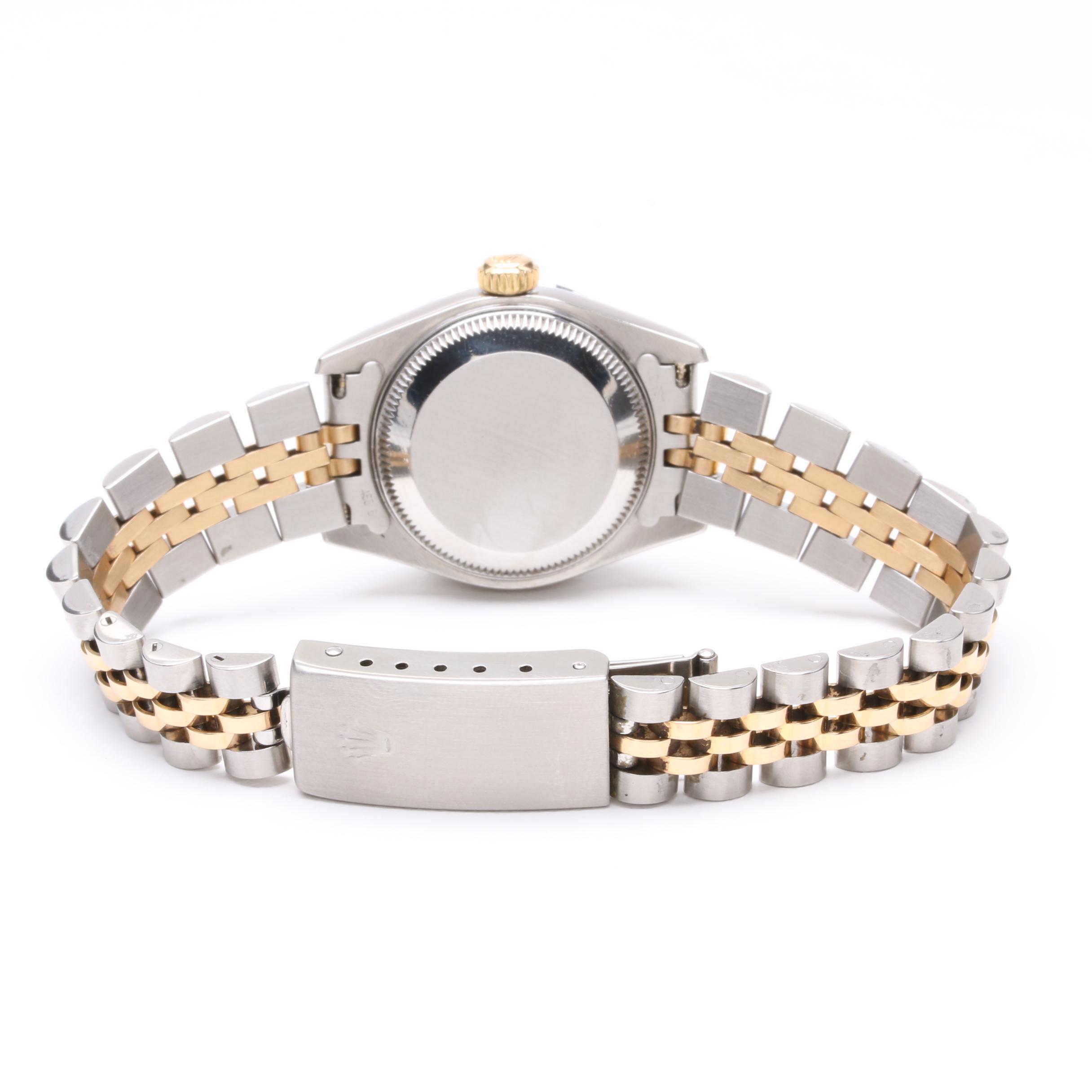 Rolex Stainless Steel and 18K Yellow Gold Diamond Watch